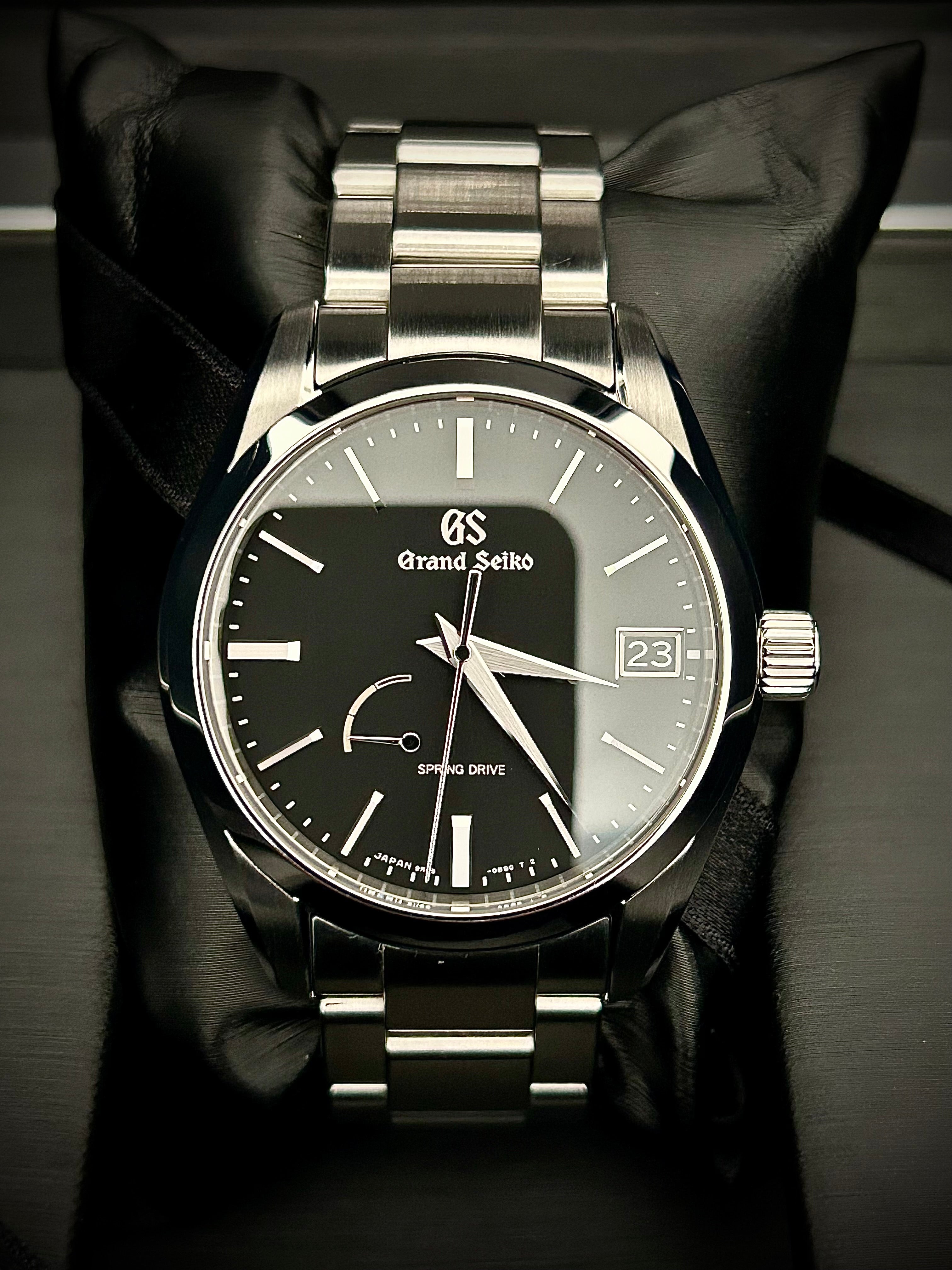 2017 GRAND SEIKO HERITAGE SPRING DRIVE, SBGA285G, FULL SET, INC GST
