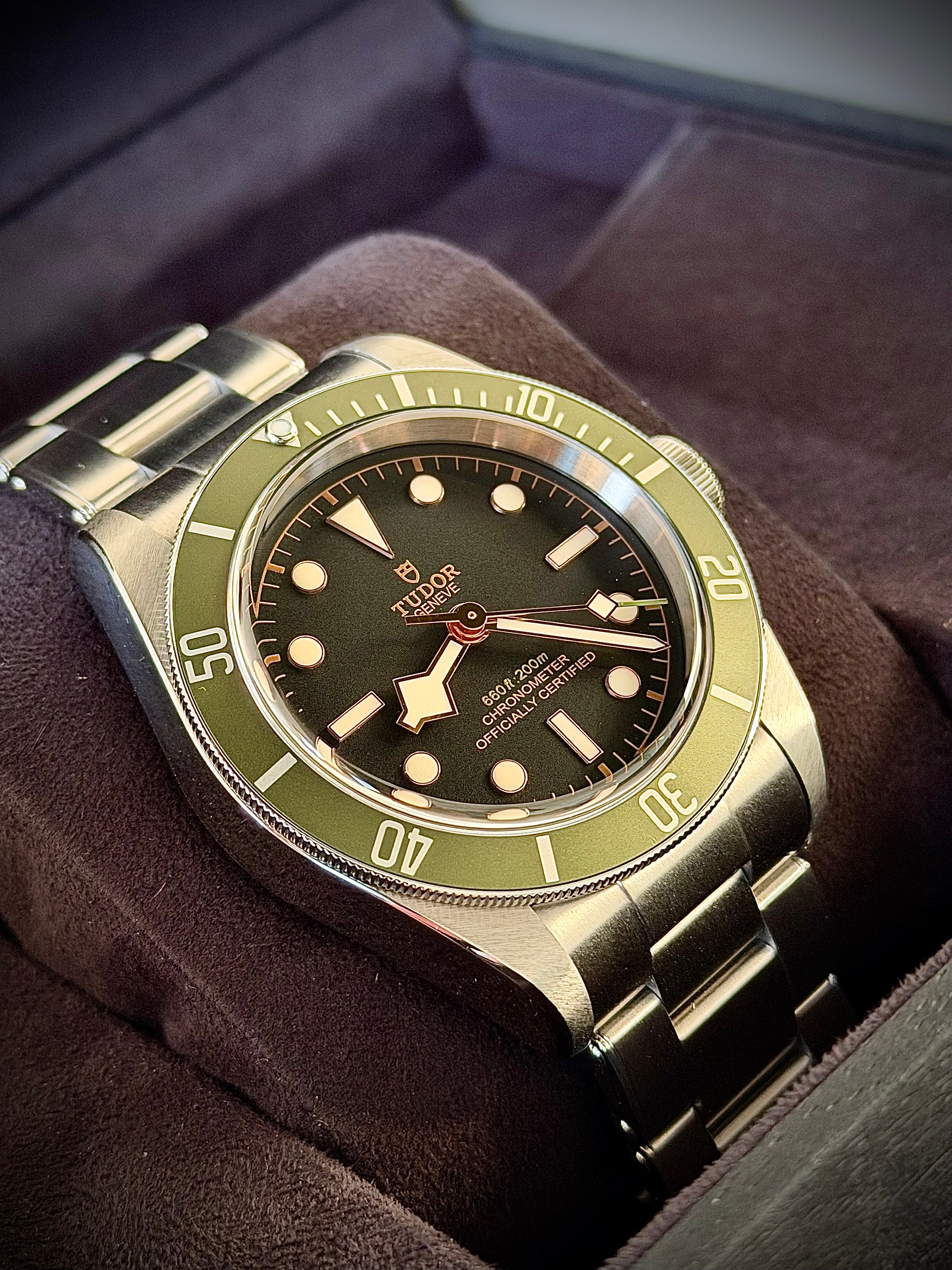 2018 TUDOR BLACK BAY HARRODS, 41MM, M79230G, FULL SET, INC GST