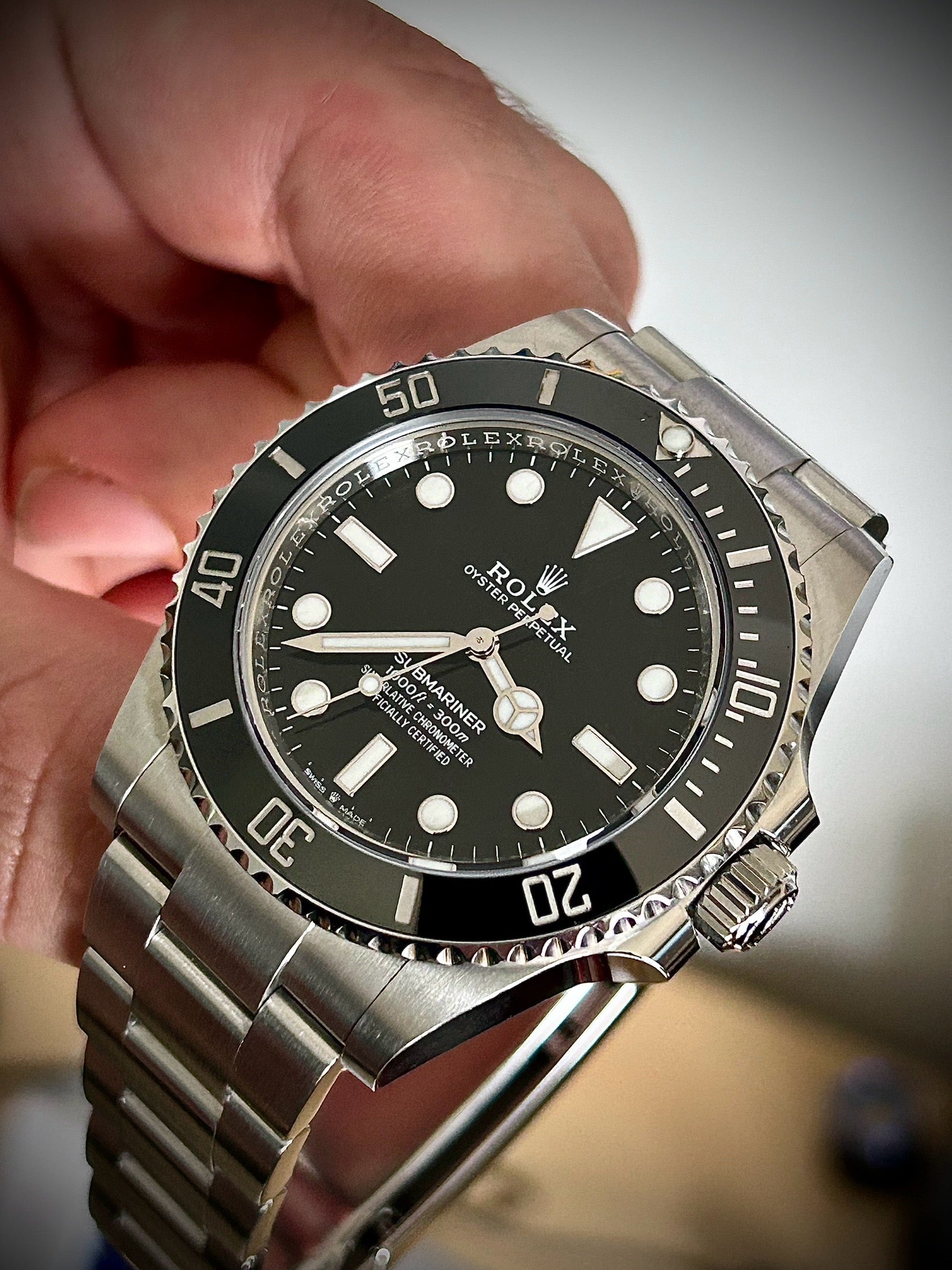 2025 ROLEX SUBMARINER NO DATE, 124060, FULL, INC GST
