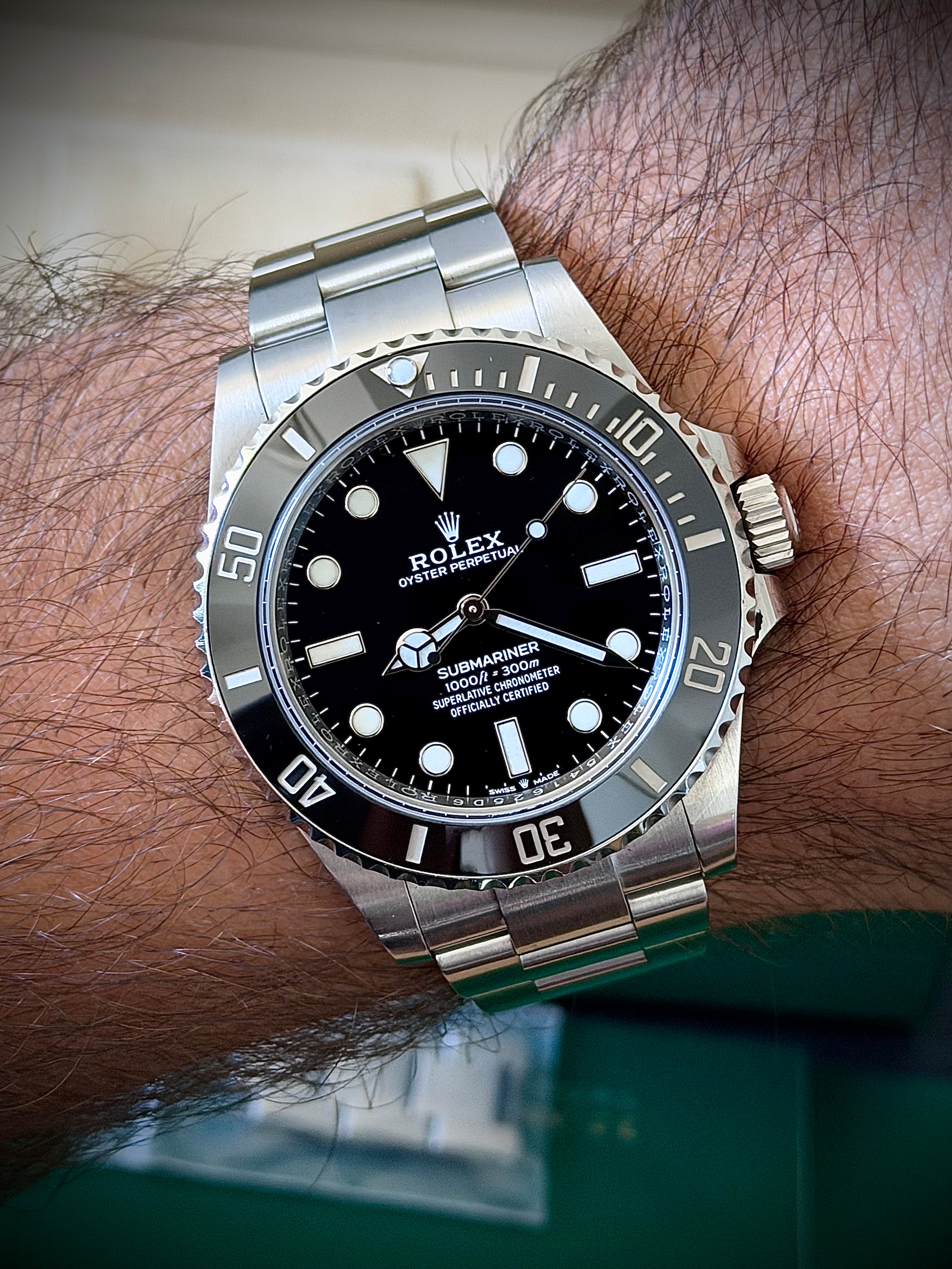 2022 ROLEX SUBMARINER, 124060, FULL SET, INC GST