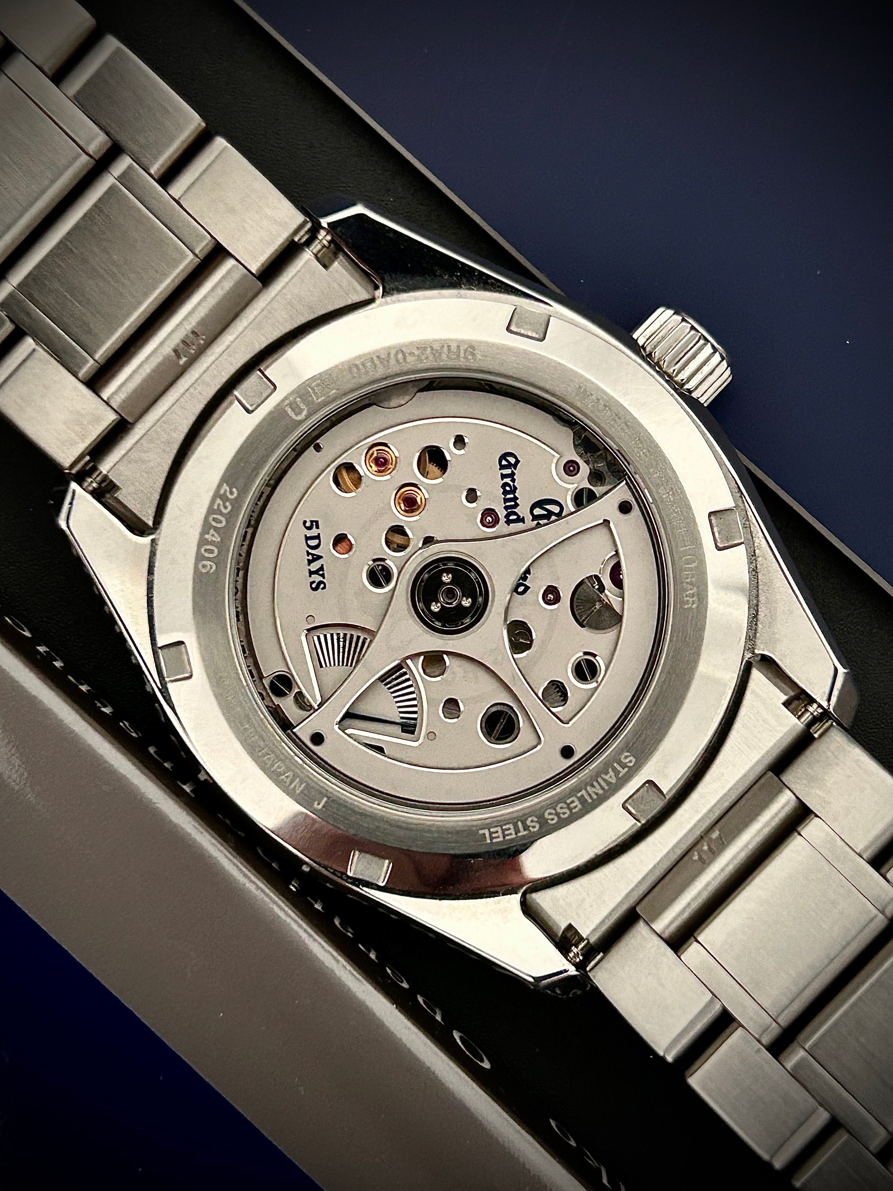2024 GRAND SEIKO EVOLUTION 9 SPRING DRIVE, WHITE BIRCH, SLGA009, FULL SET, INC GST
