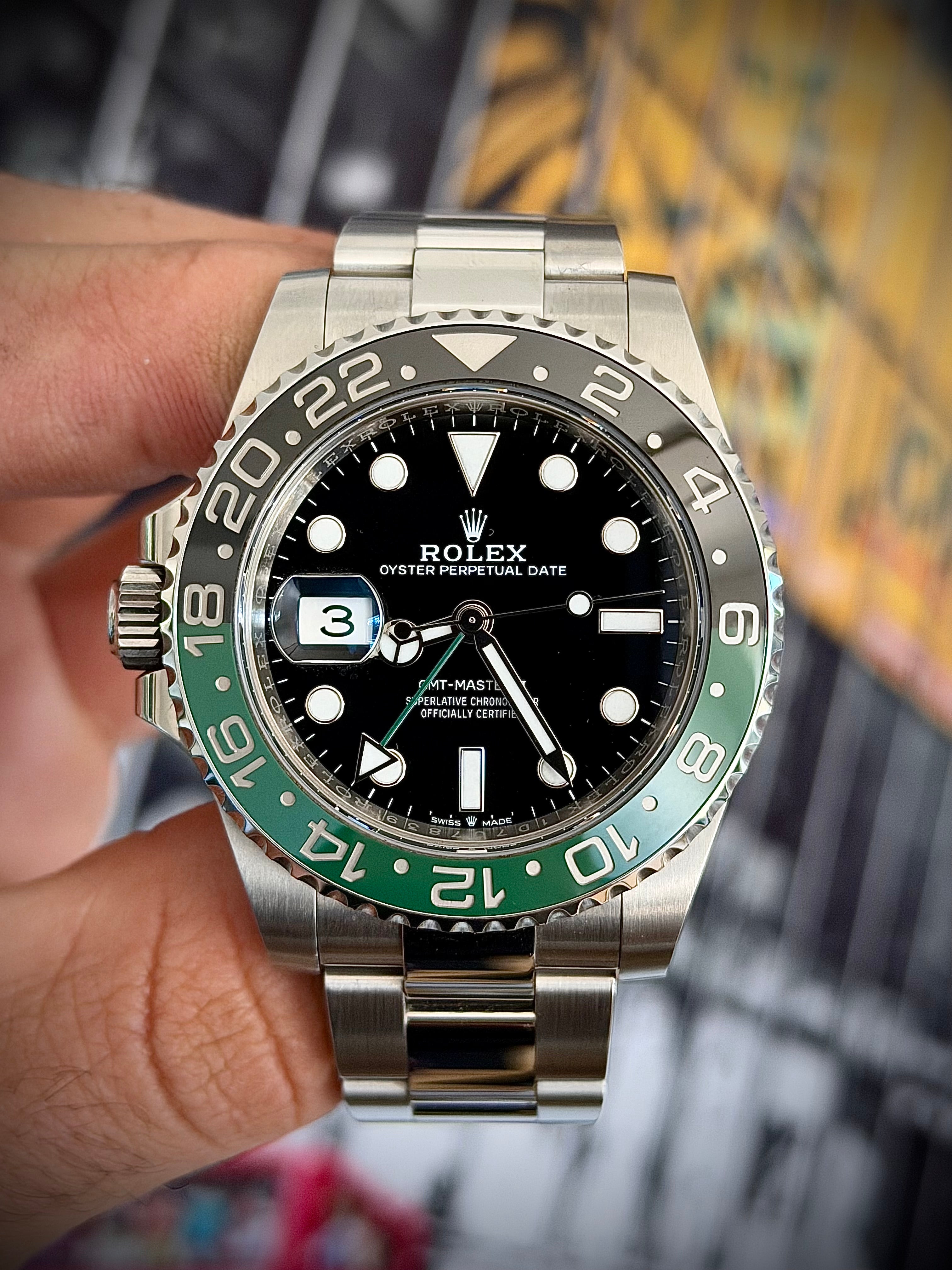 2024 ROLEX GMT-MASTER II “SPRITE”, 126720VTNR, FULL SET, INC GST