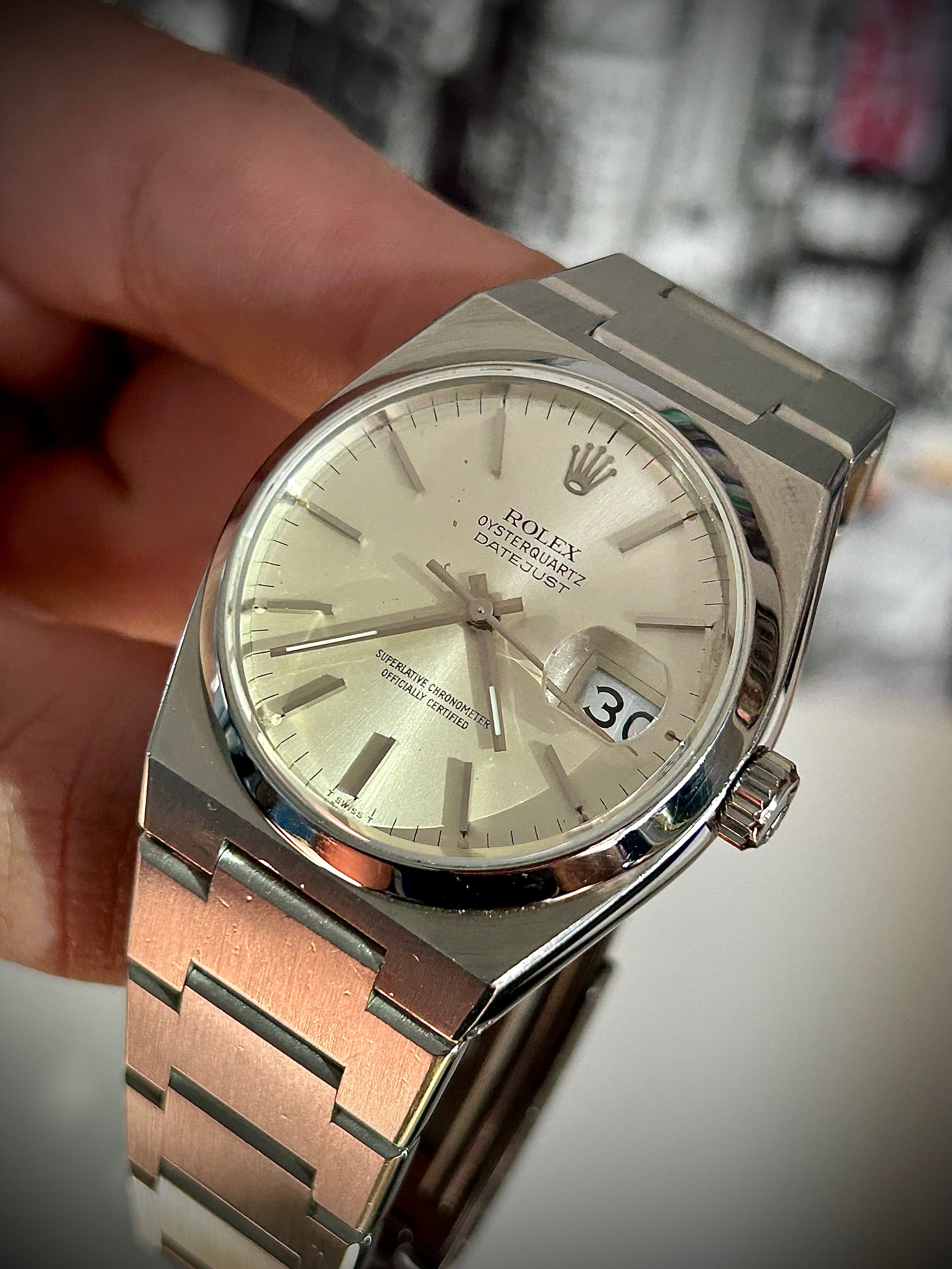 1979 ROLEX OYSTERQUARTZ DATEJUST, 17000, WATCH ONLY, INC GST