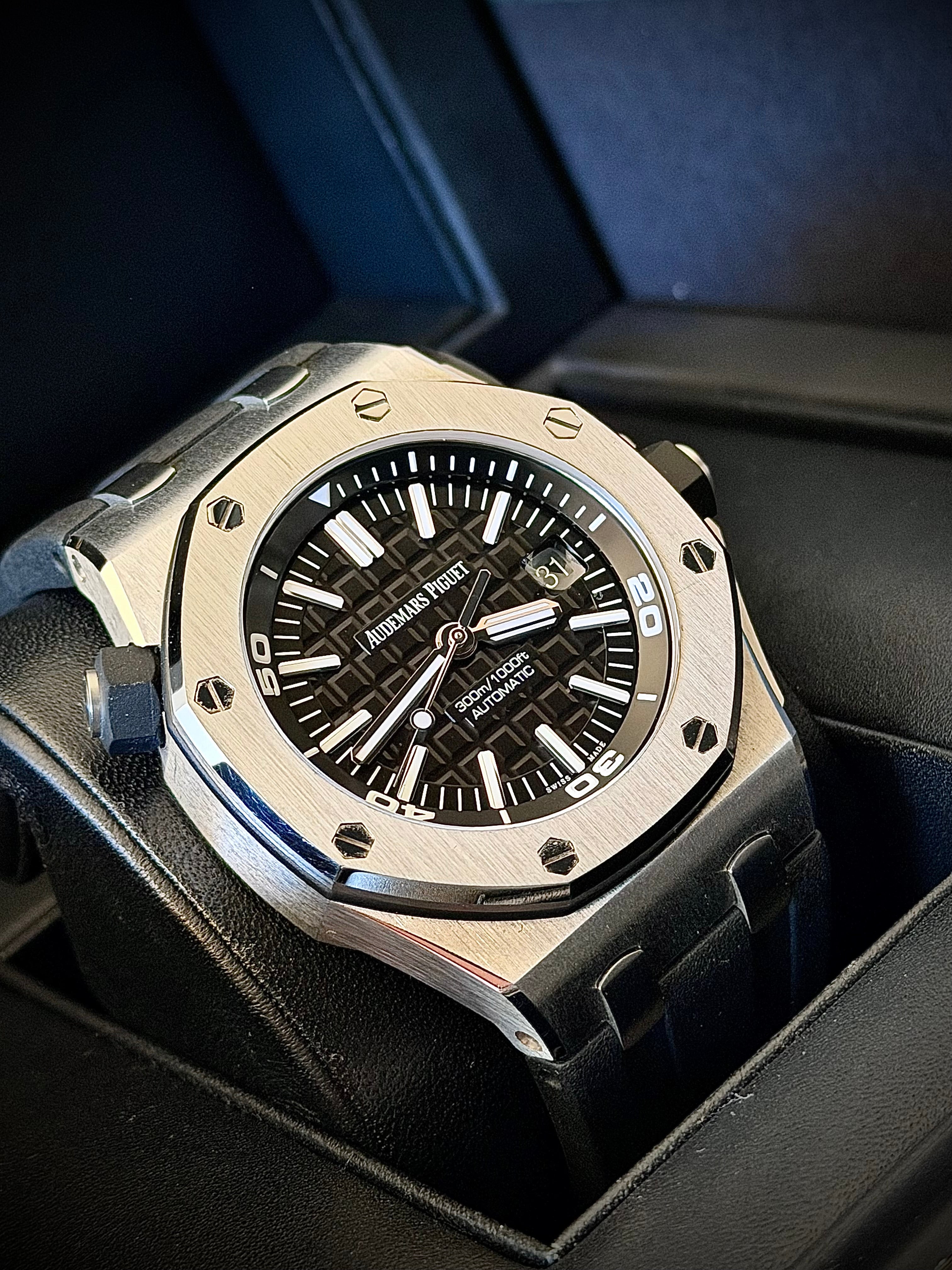 2018 AUDEMARS PIGUET ROYAL OAK OFFSHORE DIVER, FULL SET, INC GST