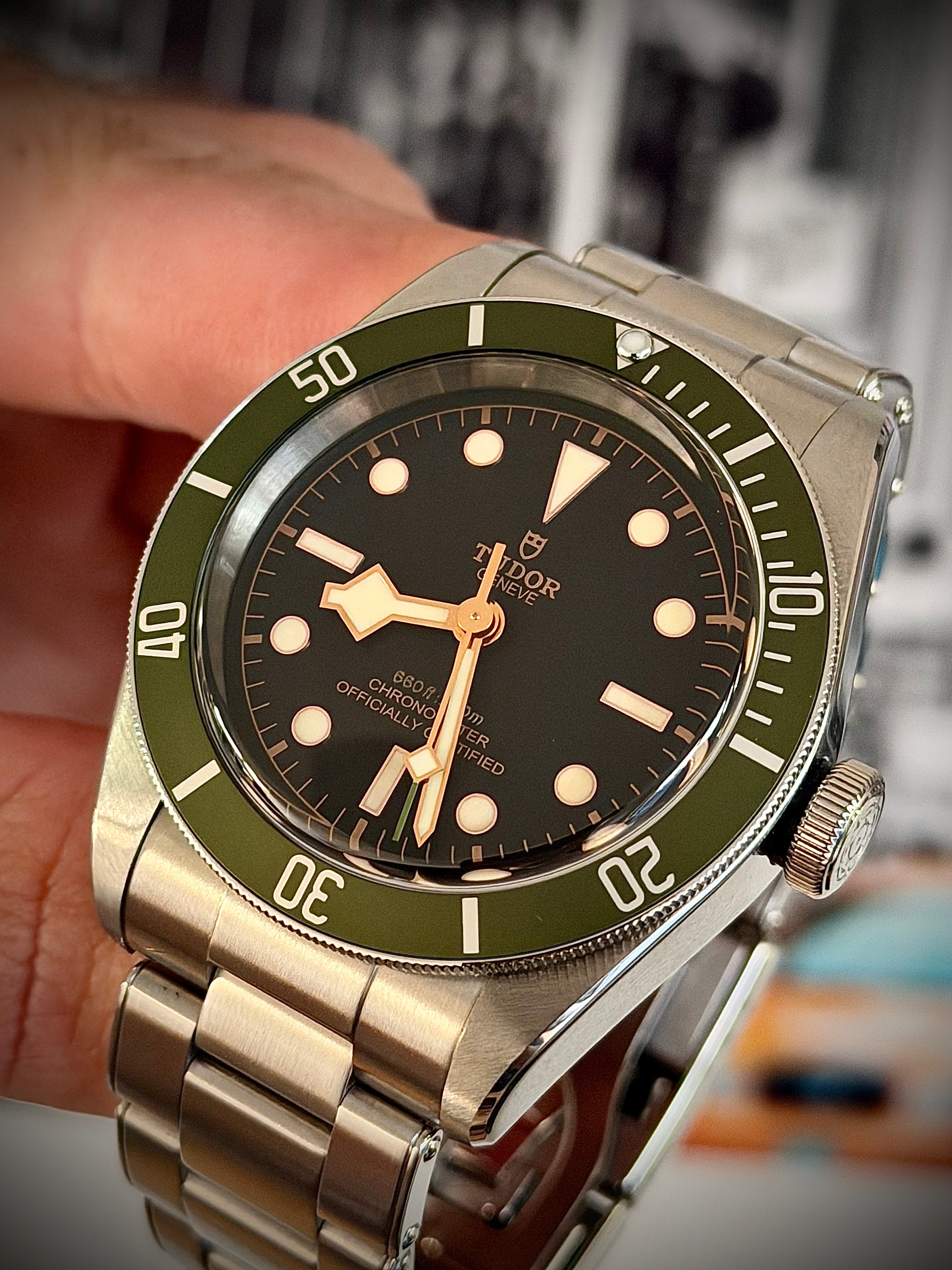 2018 TUDOR BLACK BAY HARRODS, 41MM, M79230G, FULL SET, INC GST