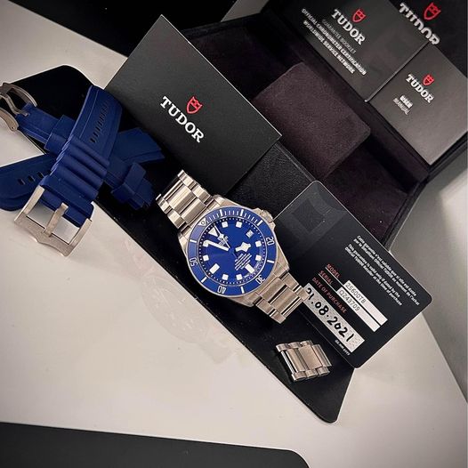 2021 TUDOR PELAGOS 42 BLUE, FULL SET, M25600TB