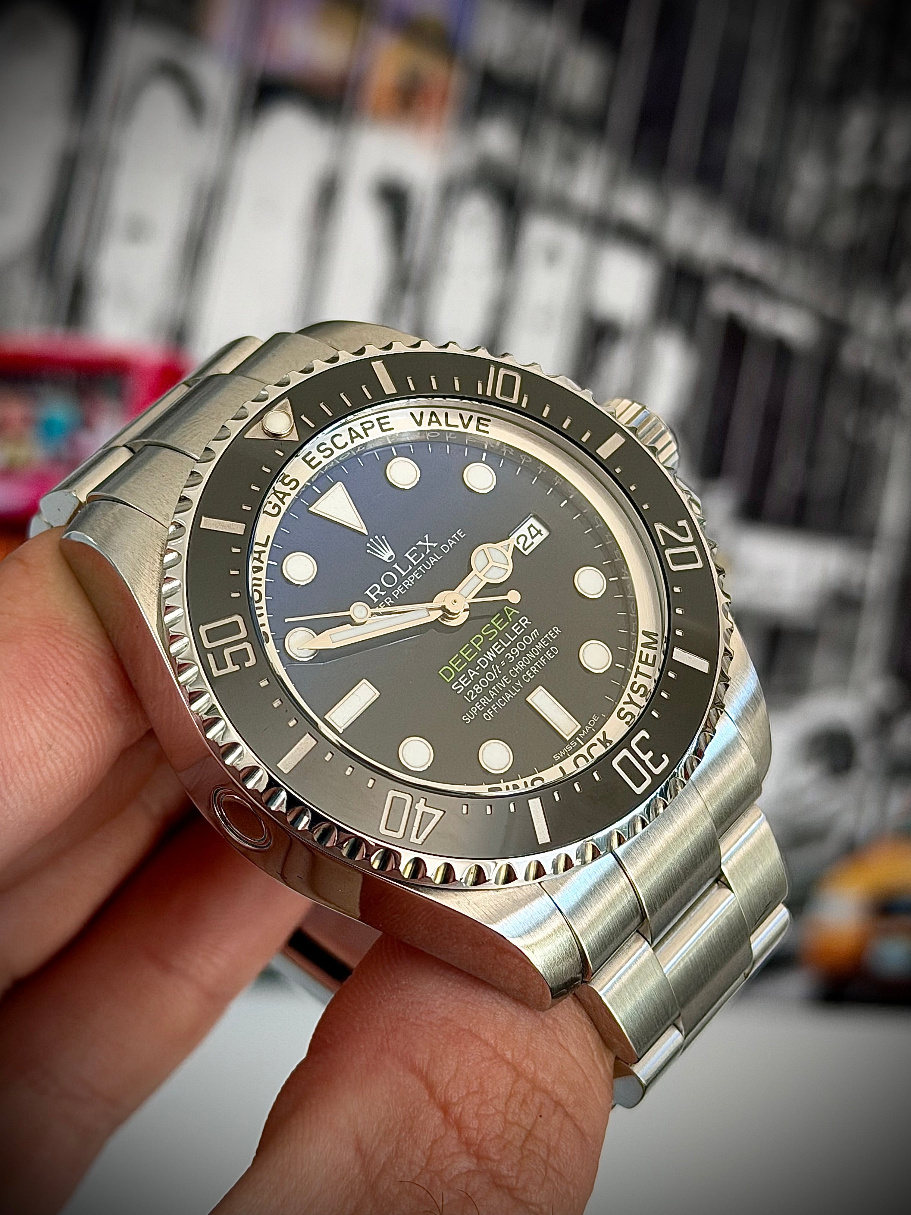 2015 ROLEX DEEPSEA SEA-DWELLER 44MM, JAMES CAMERON 116660, FULL SET, INC GST