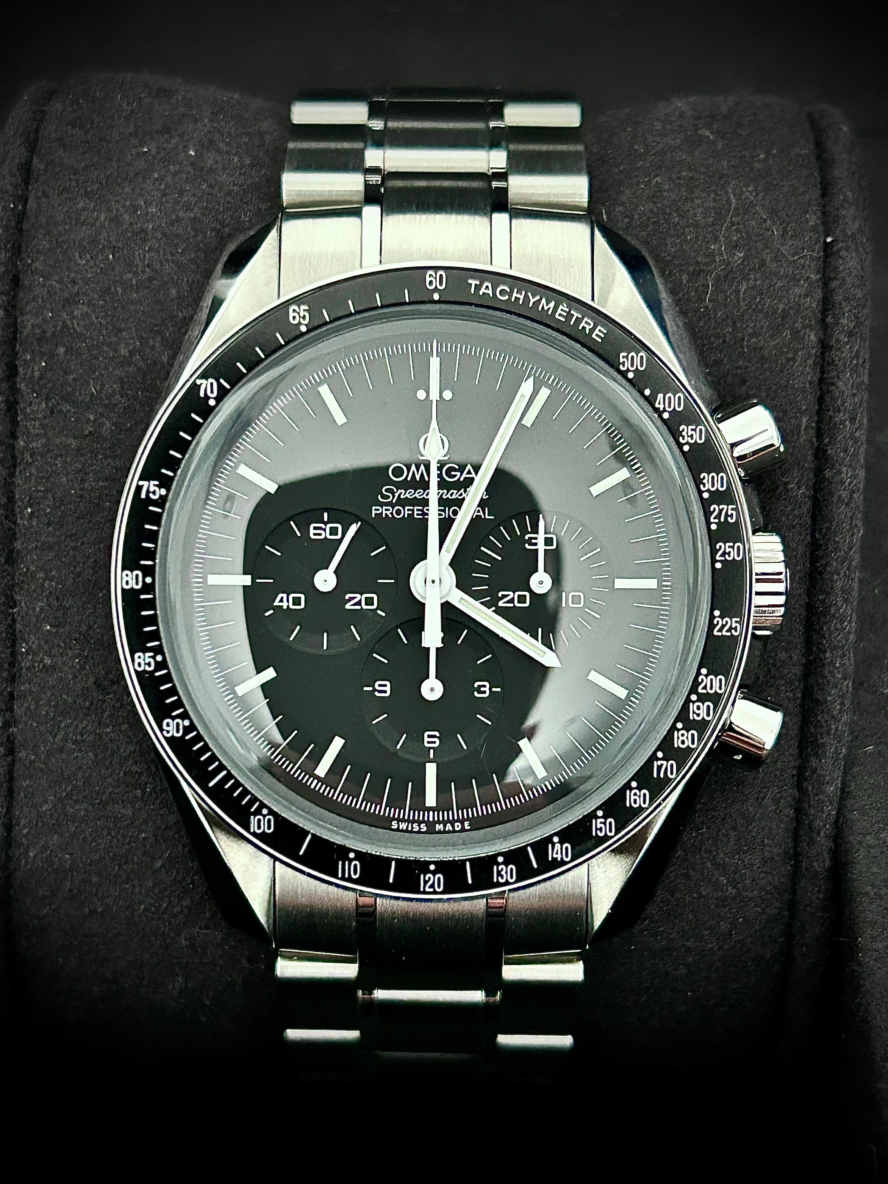 2021 OMEGA SPEEDMASTER PROFESSIONAL, HESALITE, BIG BOX, FULL SET, INC GST