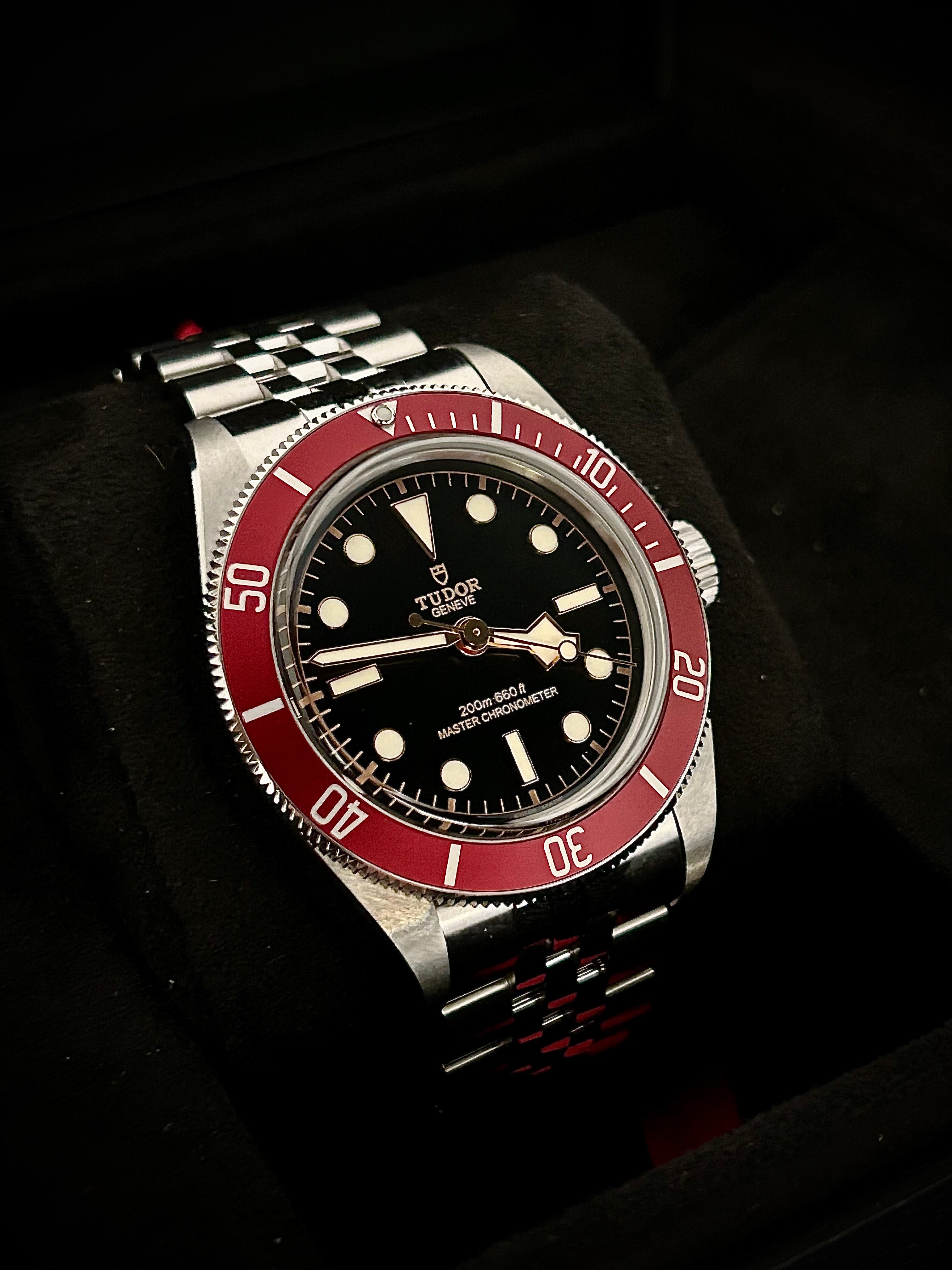 2024 TUDOR BLACK BAY BURGANDY, 41MM, FULL SET, INC GST