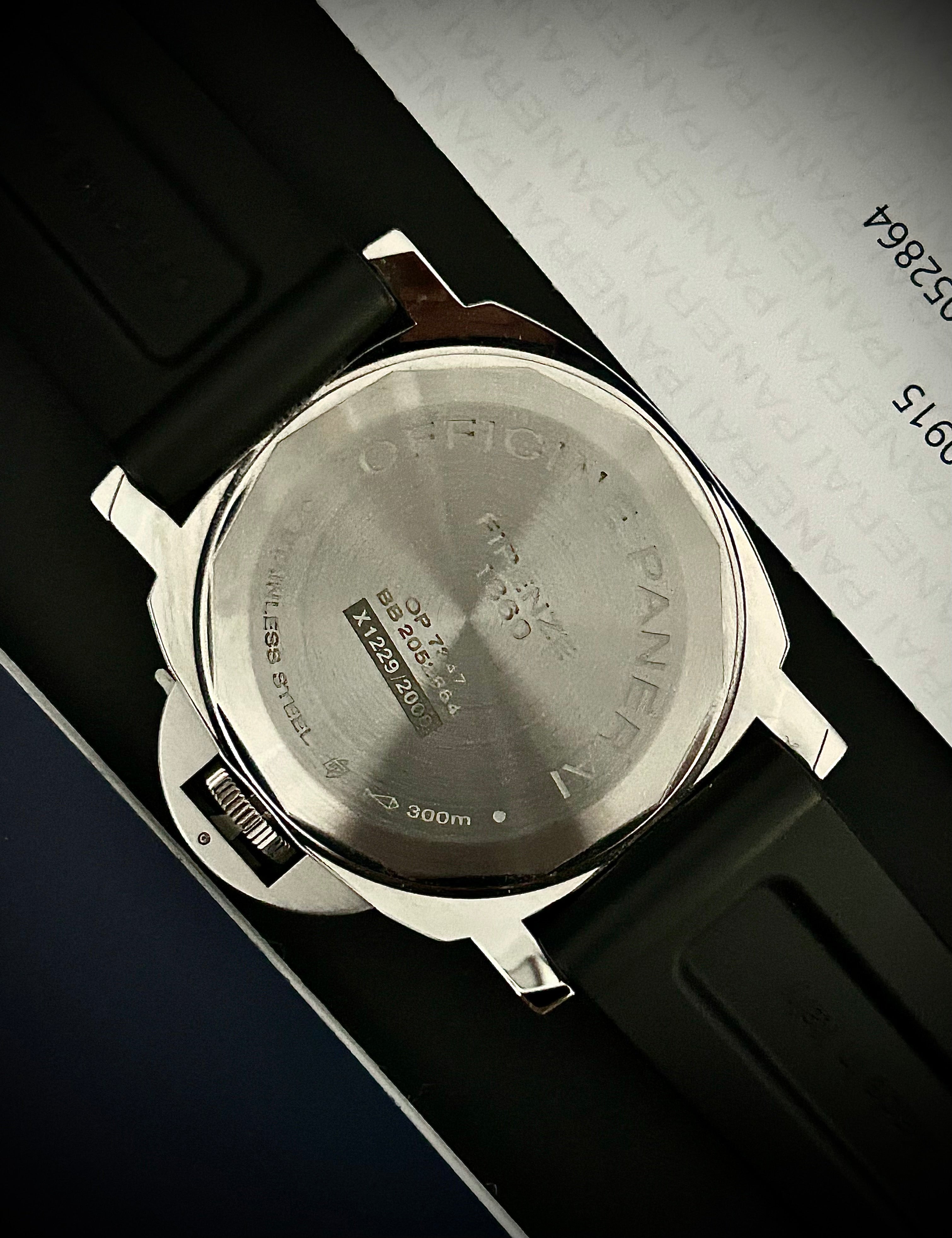 2022 PANERAI LUMINOR 8 GIORNI, PAM00915, BOX AND PAPERS, INC GST