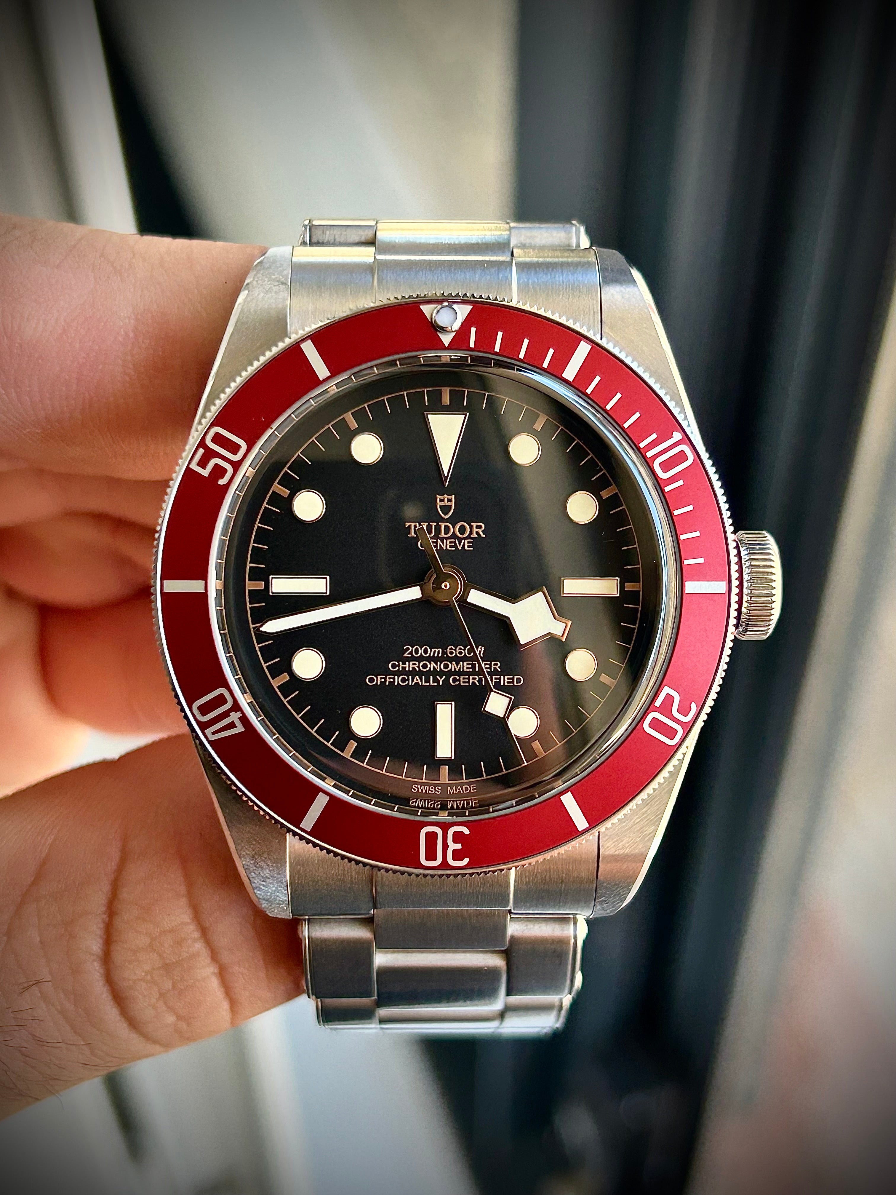 2021 TUDOR BLACK BAY BURGANDY, 41MM, FULL SET, INC GST