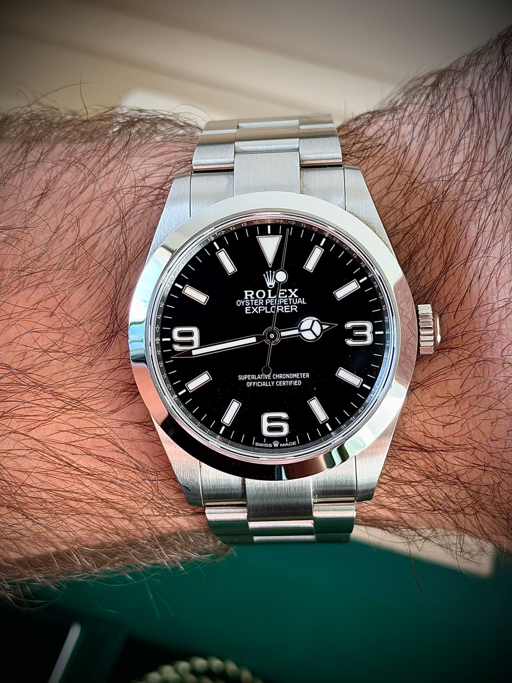 2024 ROLEX EXPLORER 40, 224270, FULL SET, INC GST