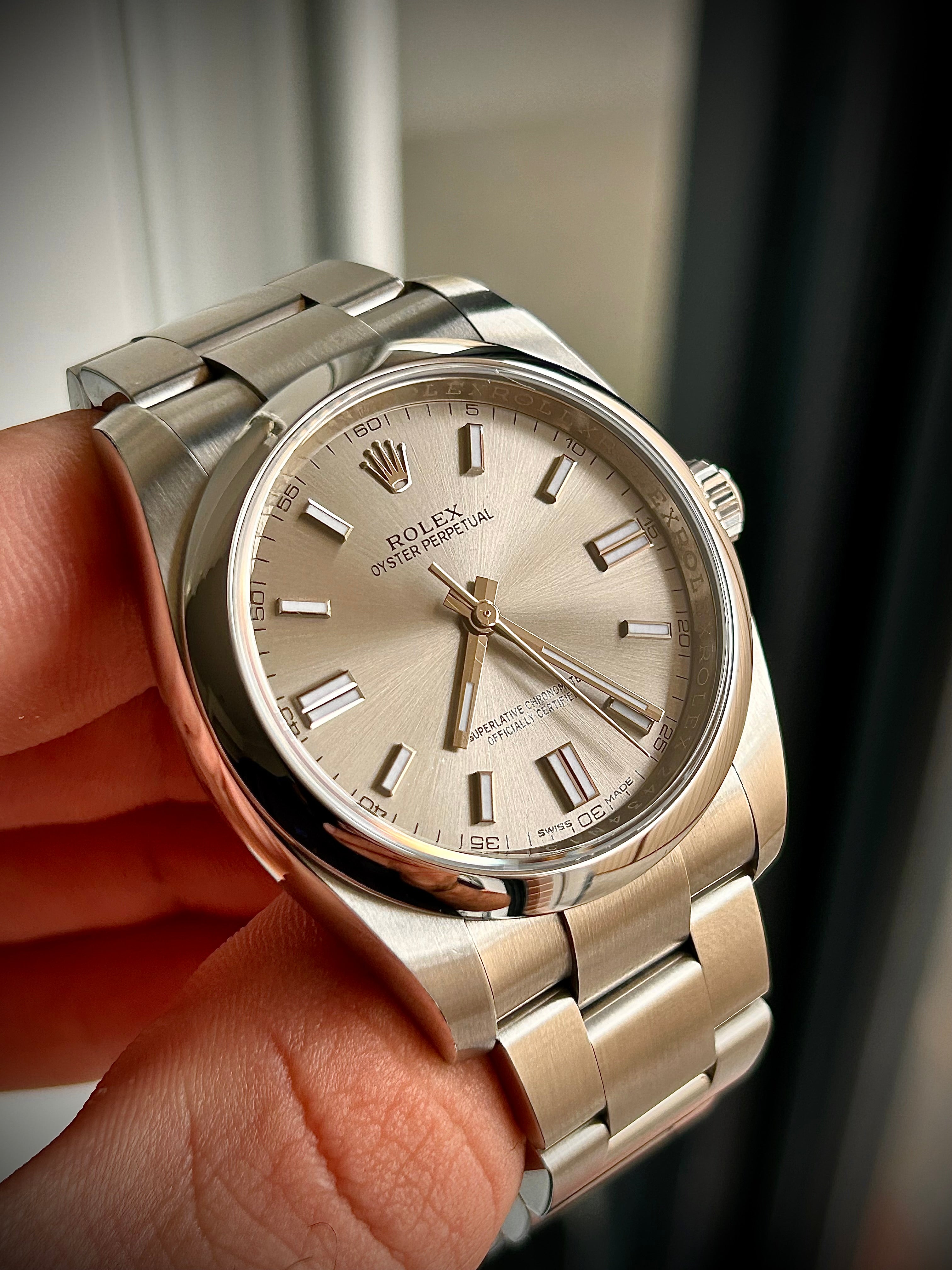 2019 ROLEX OYSTER PERPETUAL 36, FULL SET, INC GST