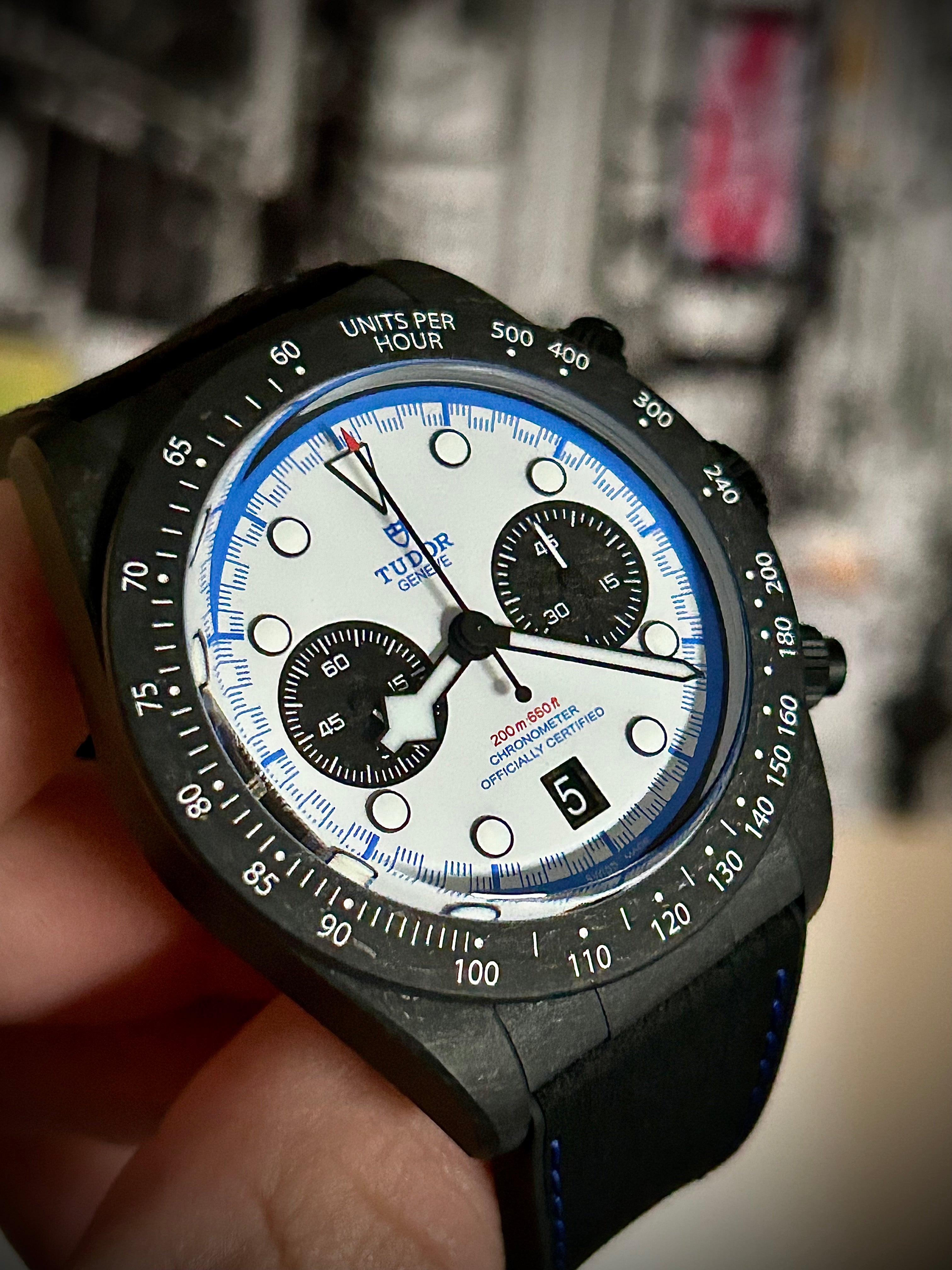 2025 TUDOR BLACK BAY CHRONOGRAPH CARBON 25, FULL SET, INC GST