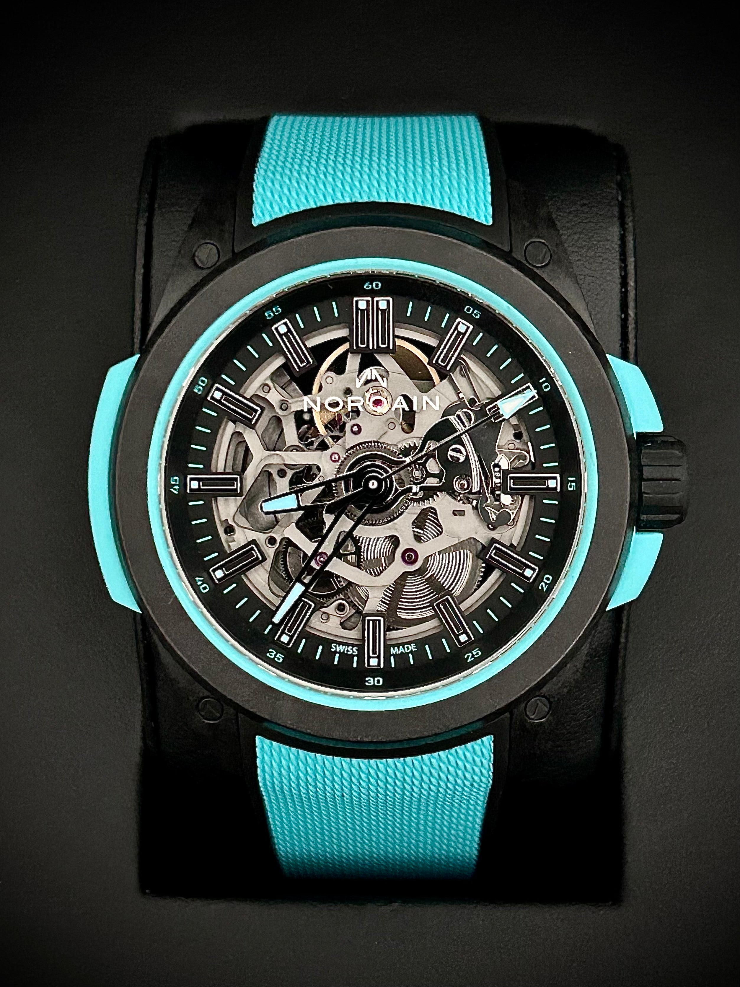 2024 NORQAIN WILD ONE SKELETON, TURQUOISE, FULL SET, INC GST