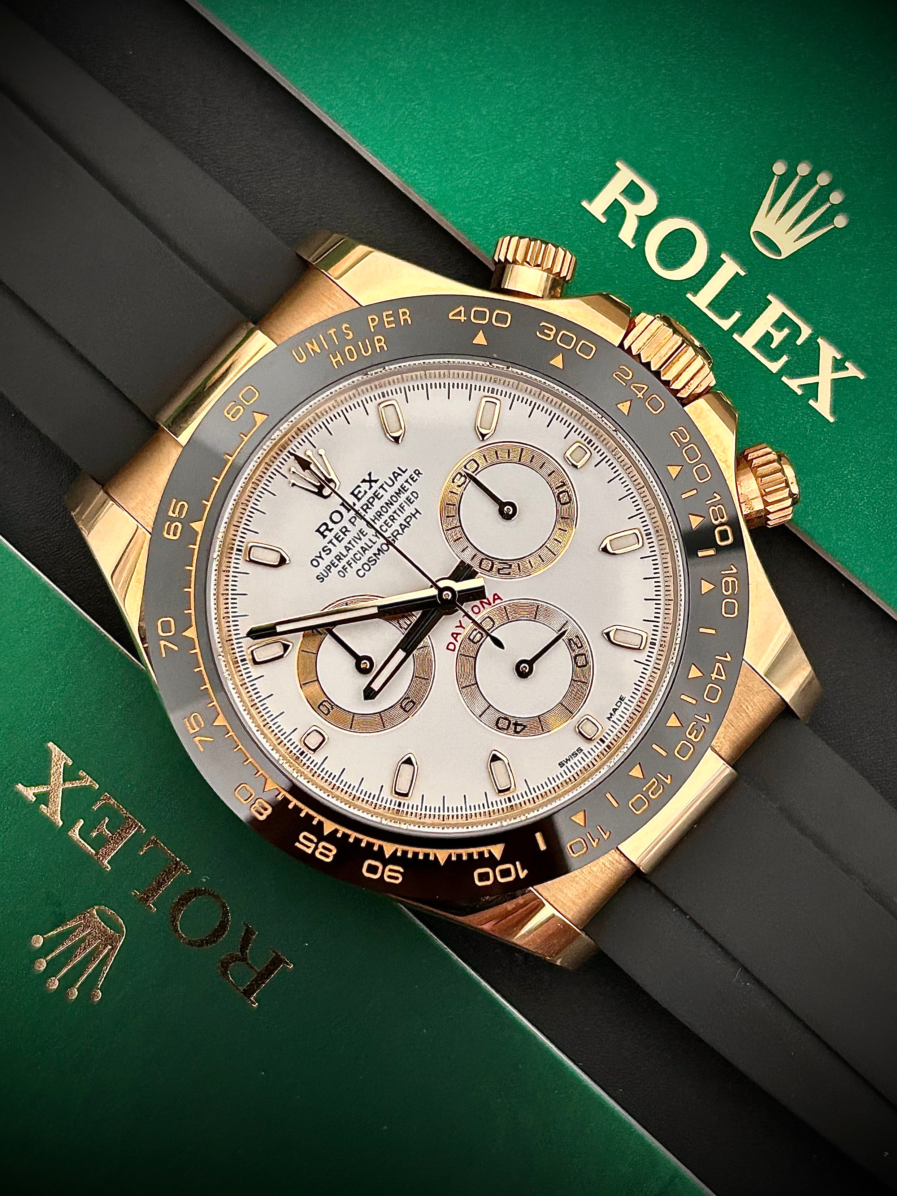 2019 ROLEX COSMOGRAPH DAYTONA, 116518LN, FULL SET, INC GST