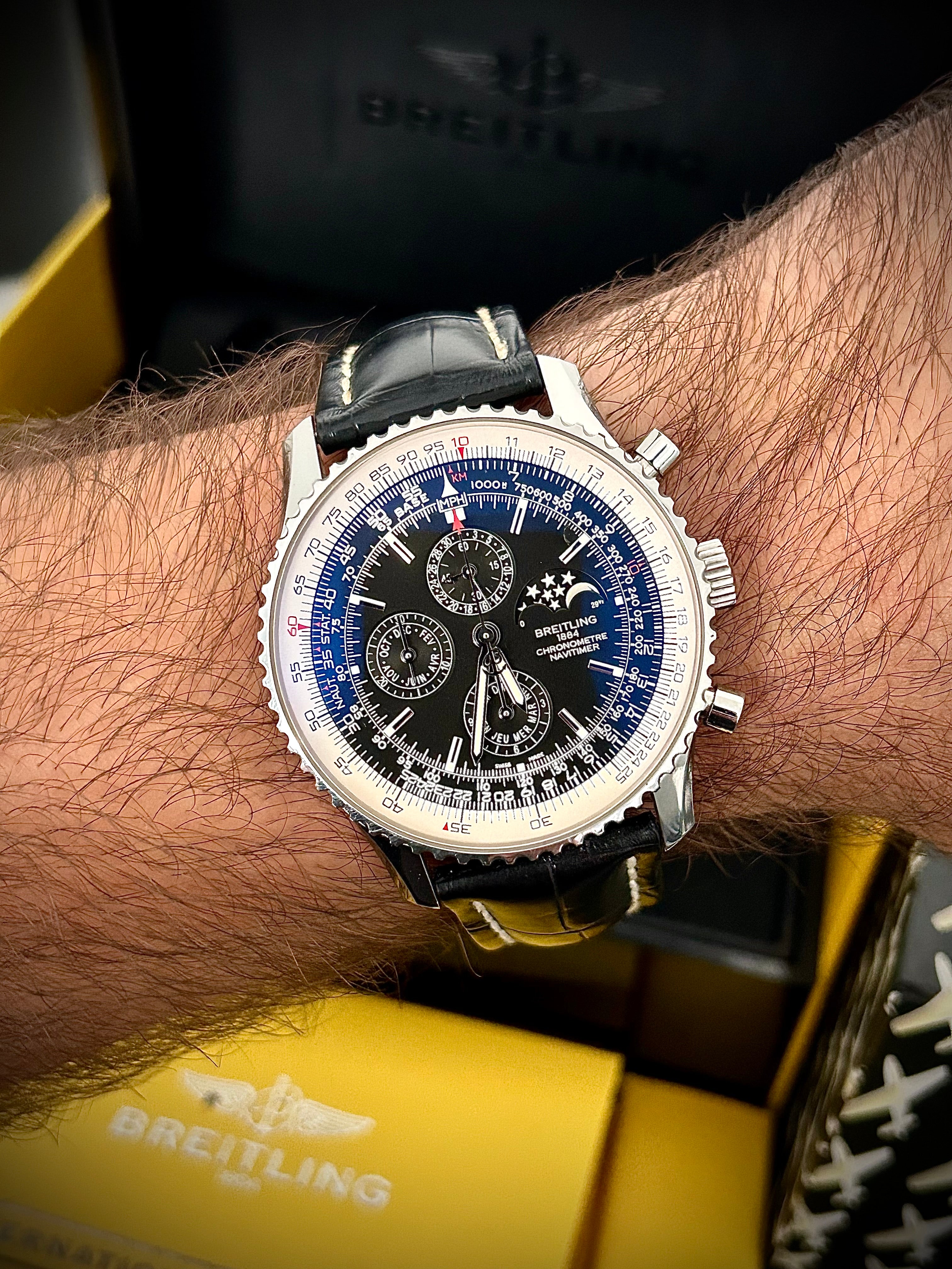 2012 BREITLING NAVITIMER 1461 LIMITED EDITION, FULL SET, INC GST