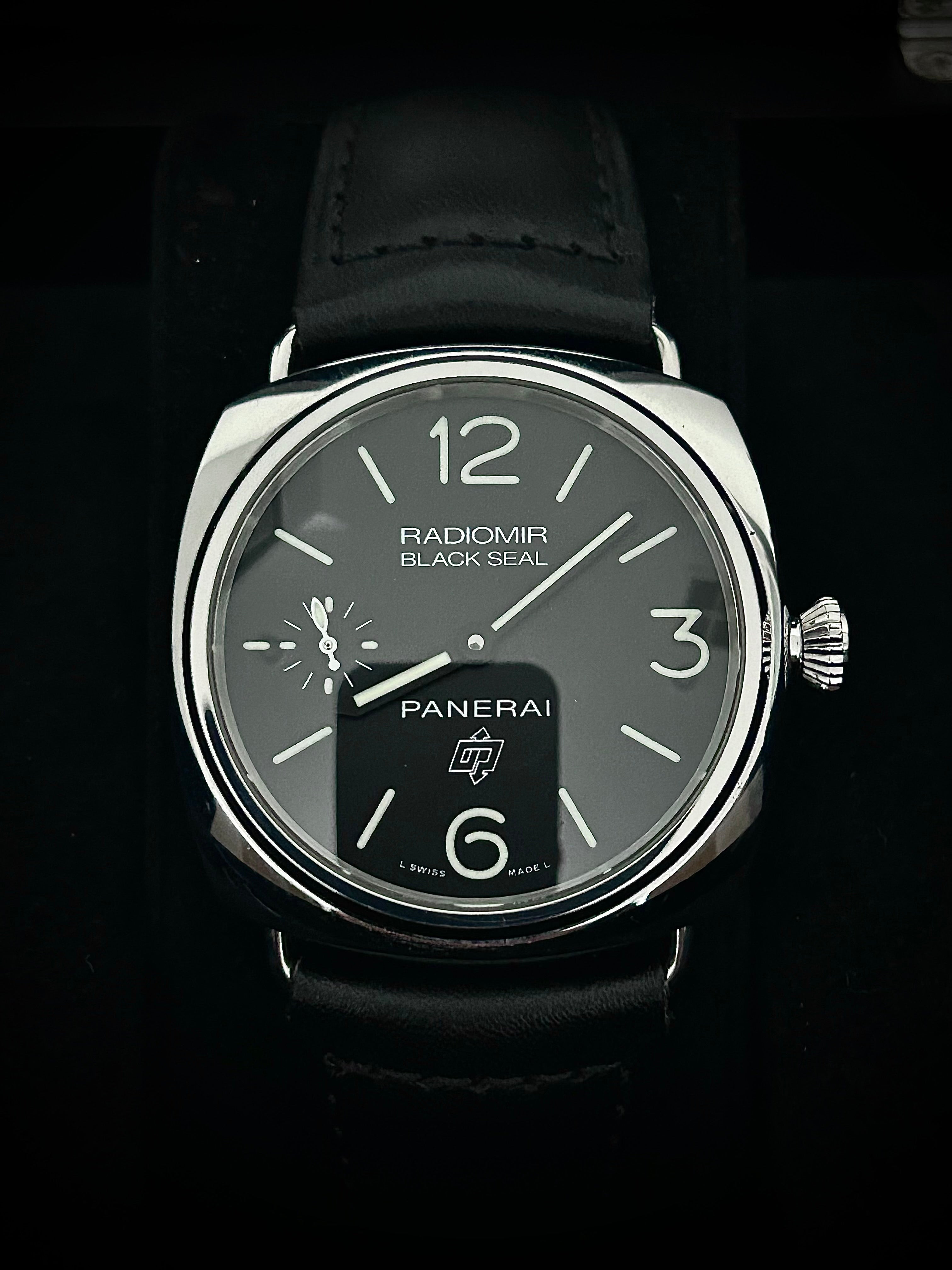 2014 PANERAI RADIOMIR BLACK SEAL LOGO, PAM00380, FULL SET, INC GST