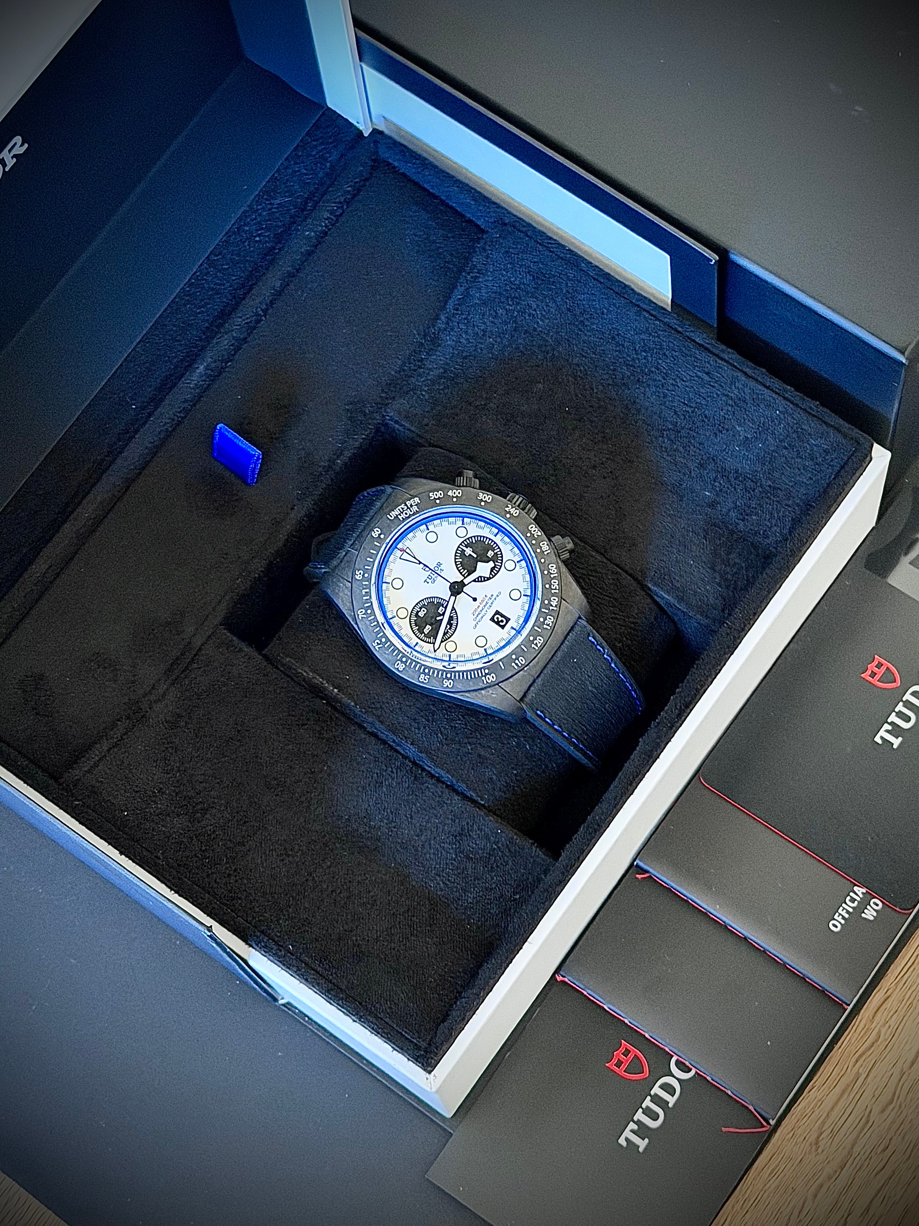 2025 TUDOR BLACK BAY CHRONOGRAPH CARBON 25, FULL SET, INC GST