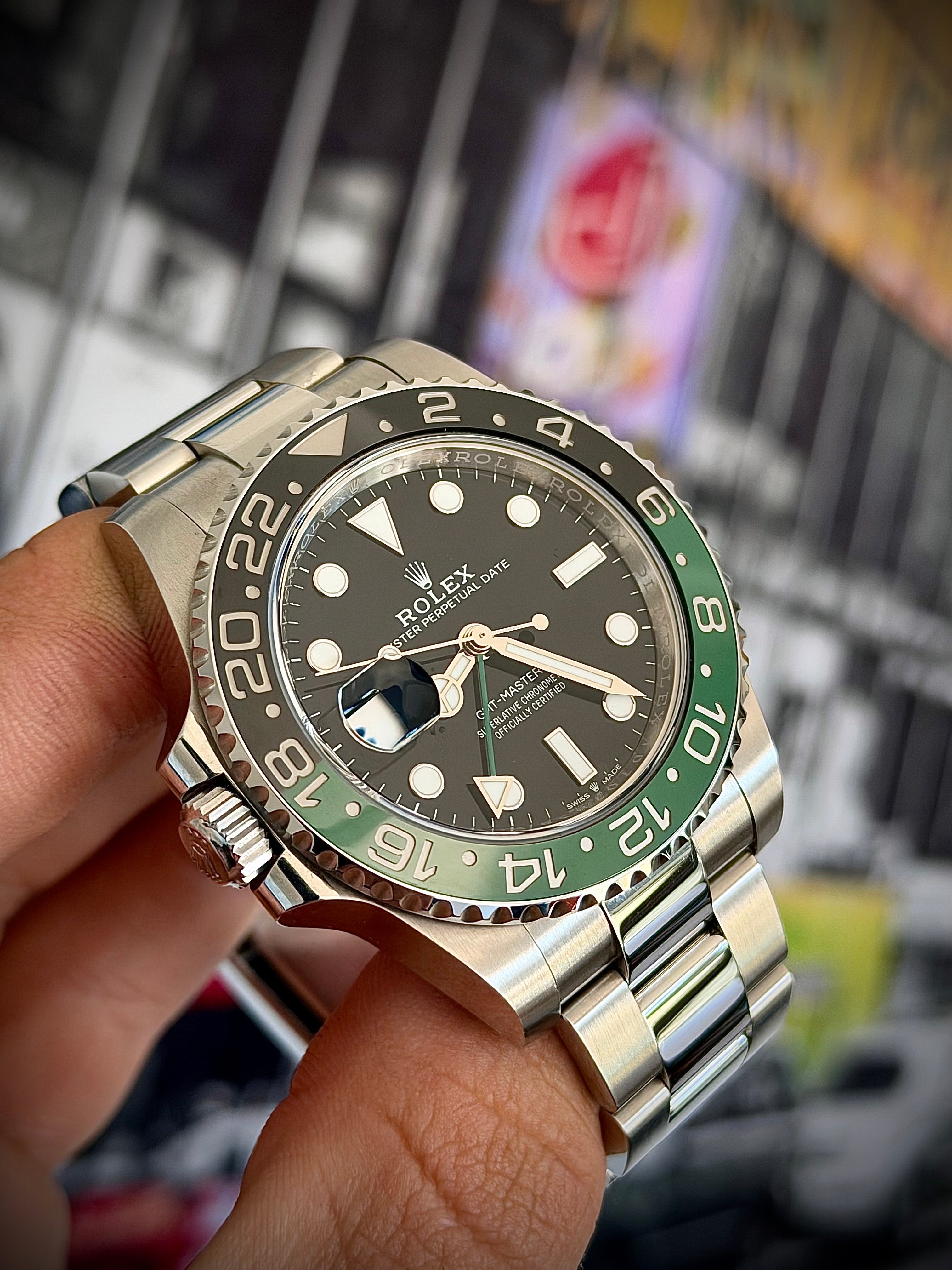 2024 ROLEX GMT-MASTER II “SPRITE”, 126720VTNR, FULL SET, INC GST