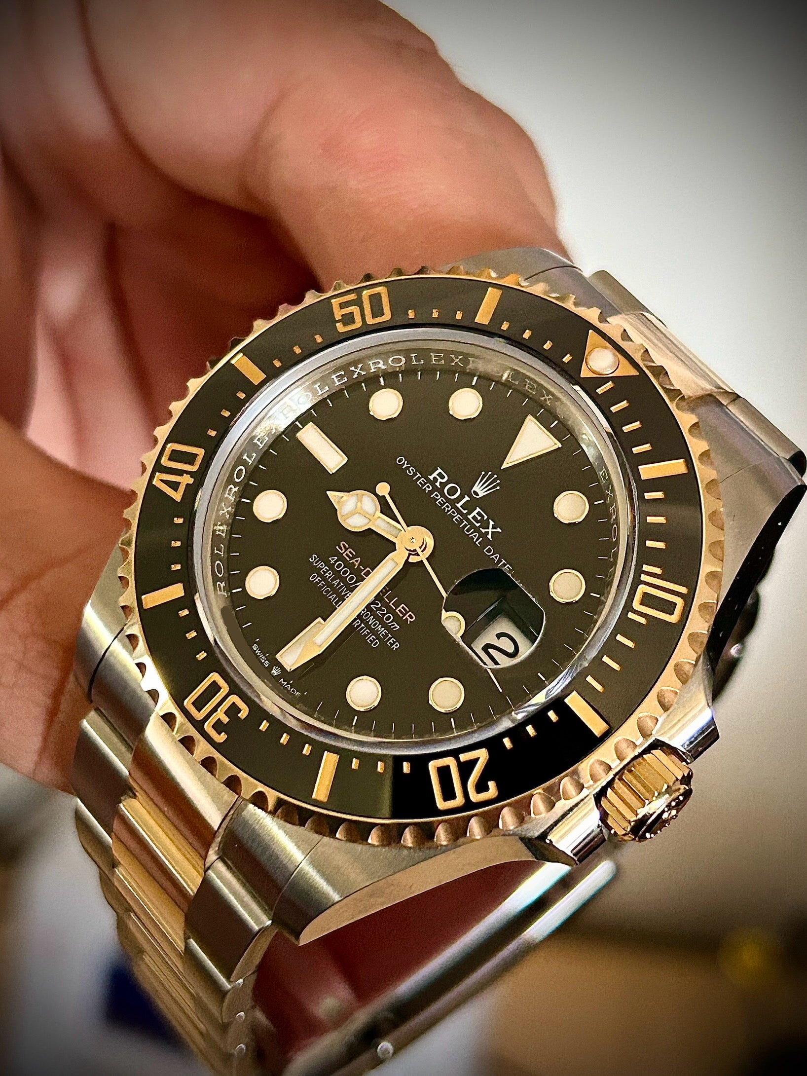 2024 ROLEX SEA DWELLER, TWO TONE, 126603, FULL SET, INC GST