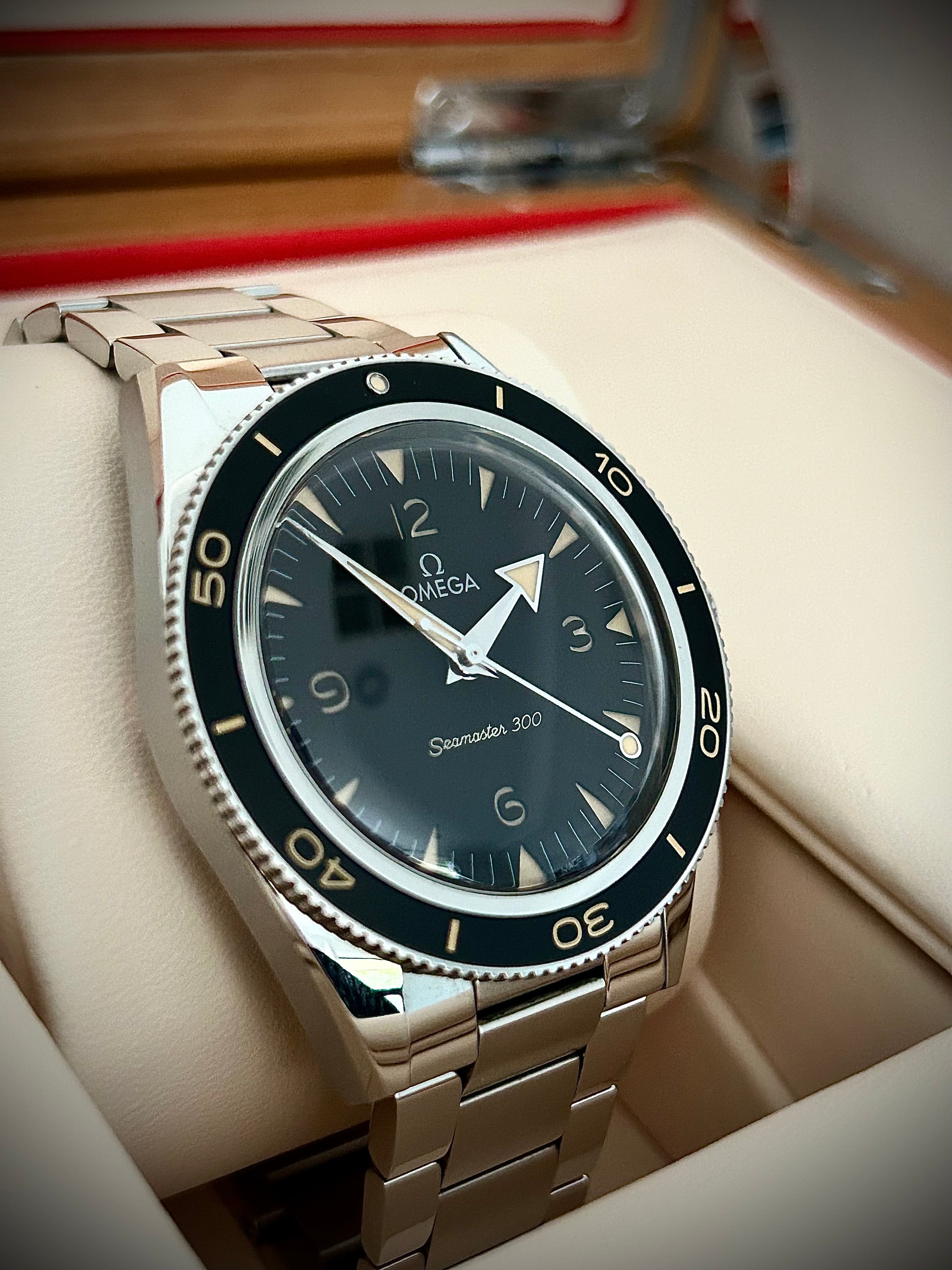 2022 OMEGA SEAMASTER 300, FULL SET, INC GST