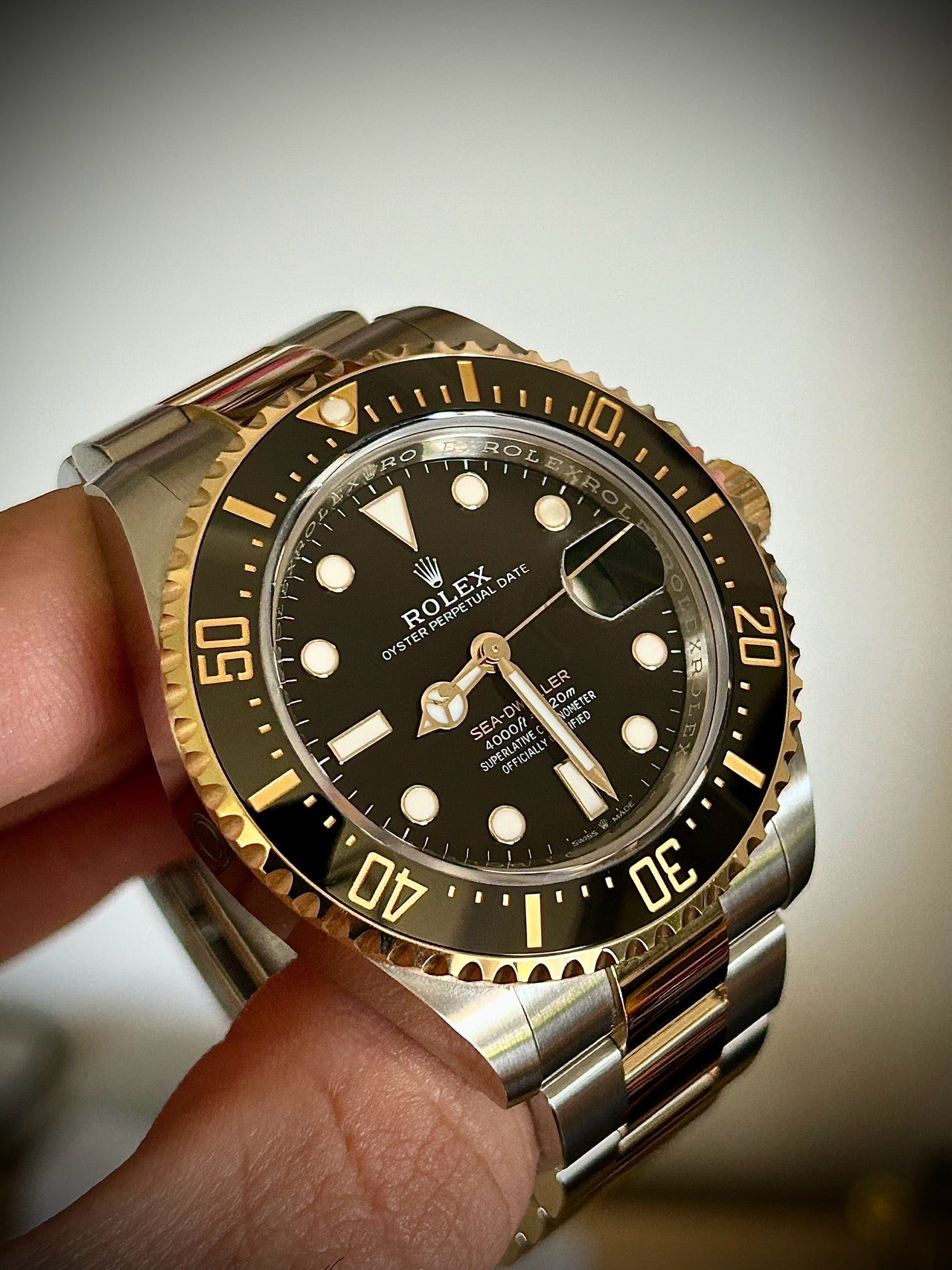 2024 ROLEX SEA DWELLER, TWO TONE, 126603, FULL SET, INC GST