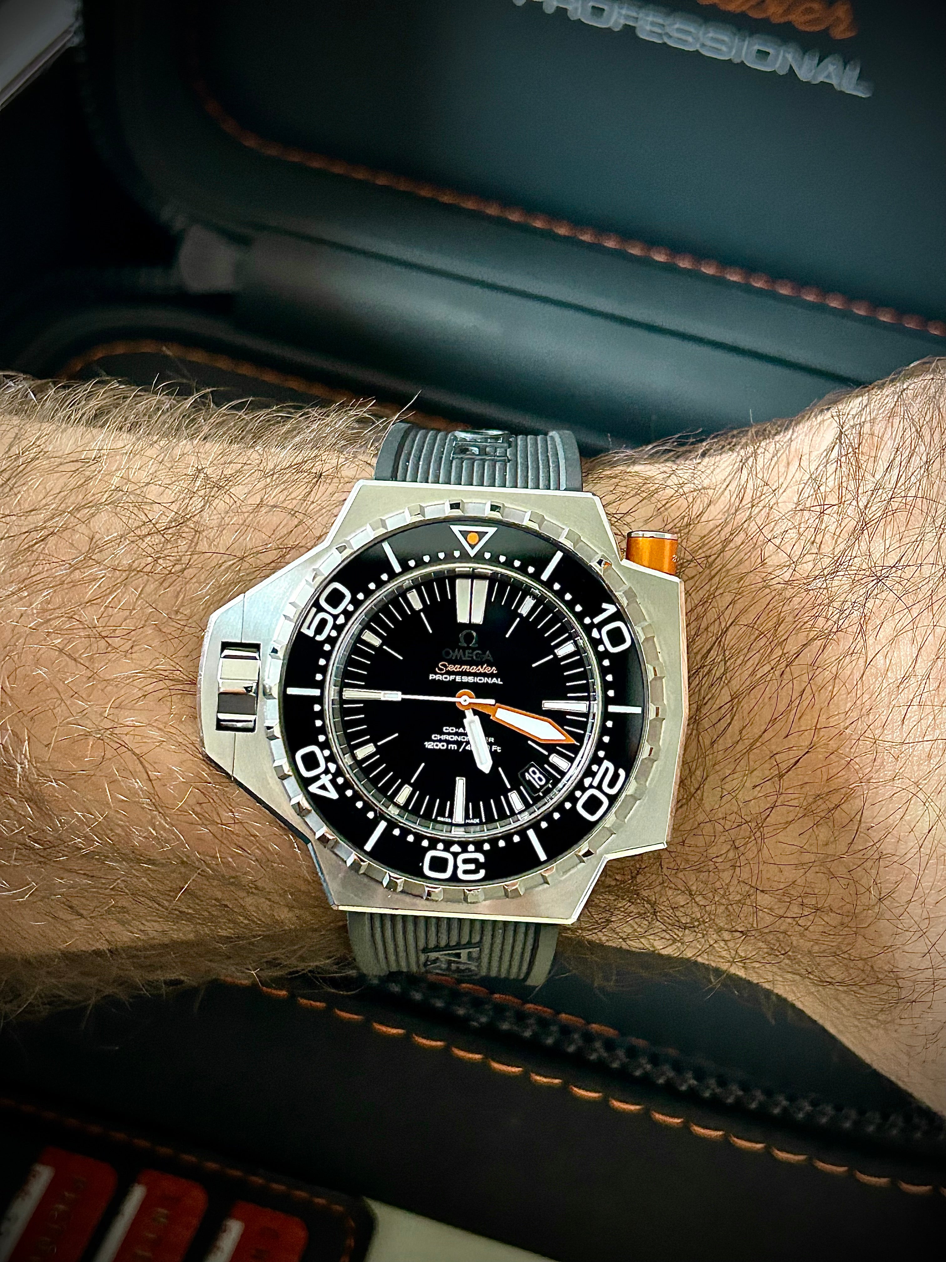 2022 OMEGA SEAMASTER PLOPROF 1200M, FULL SET, INC GST