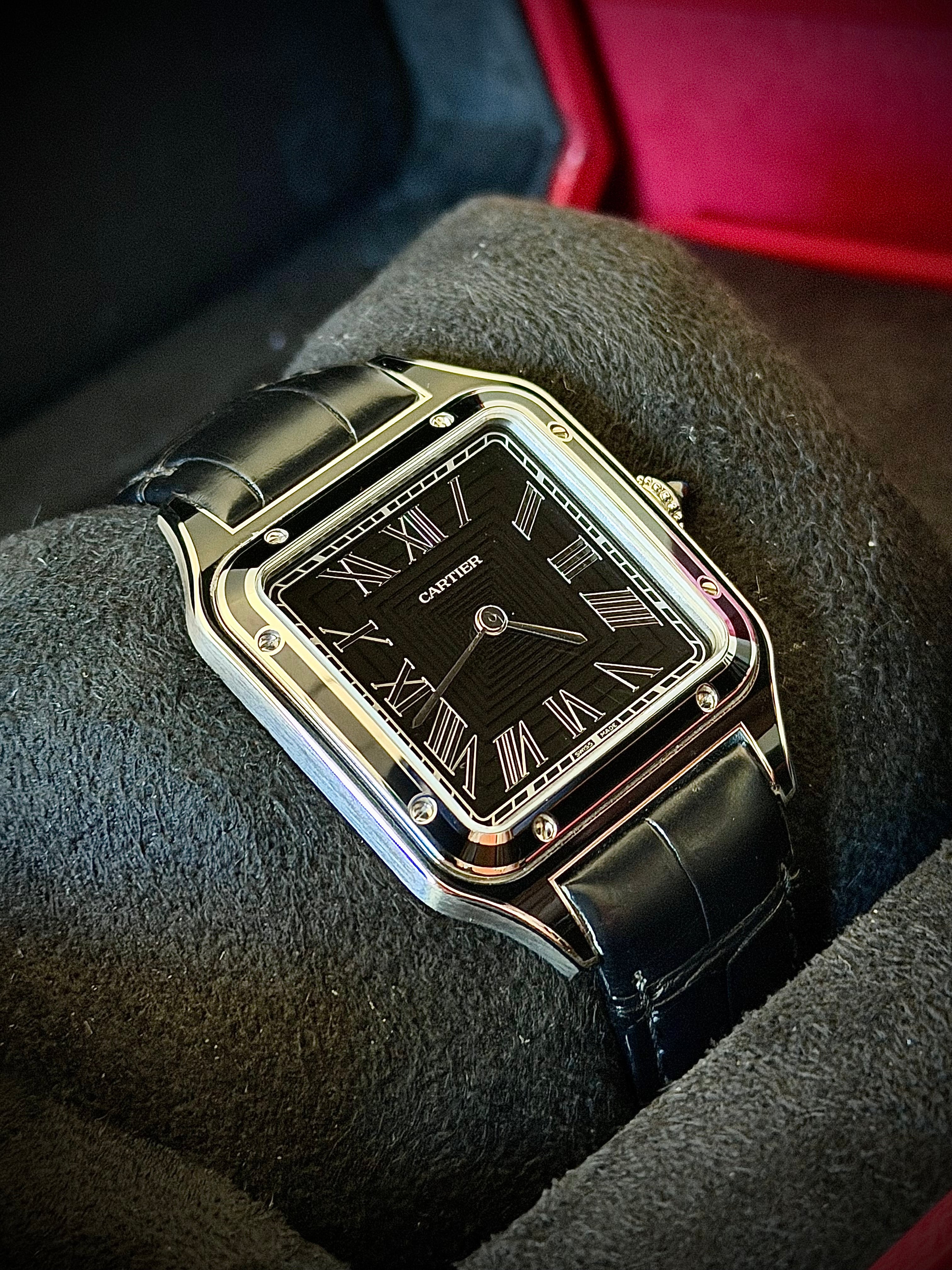 2024 CARTIER SANTOS-DUMONT, WSSA0046, BOX & CARD, INC GST