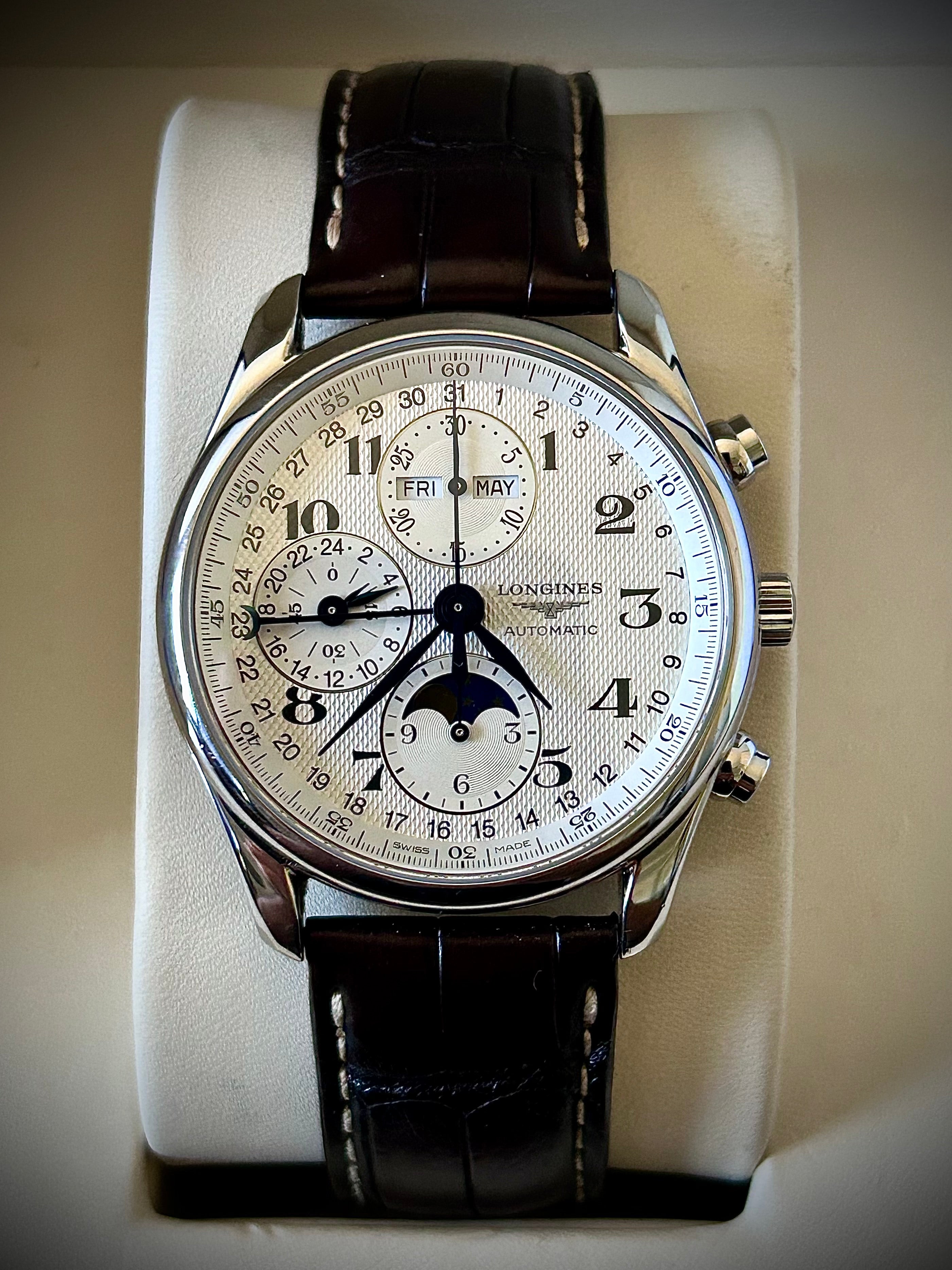 2020 LONGINES MASTER COLLECTION MOONPHASE, FULL SET, INC GST