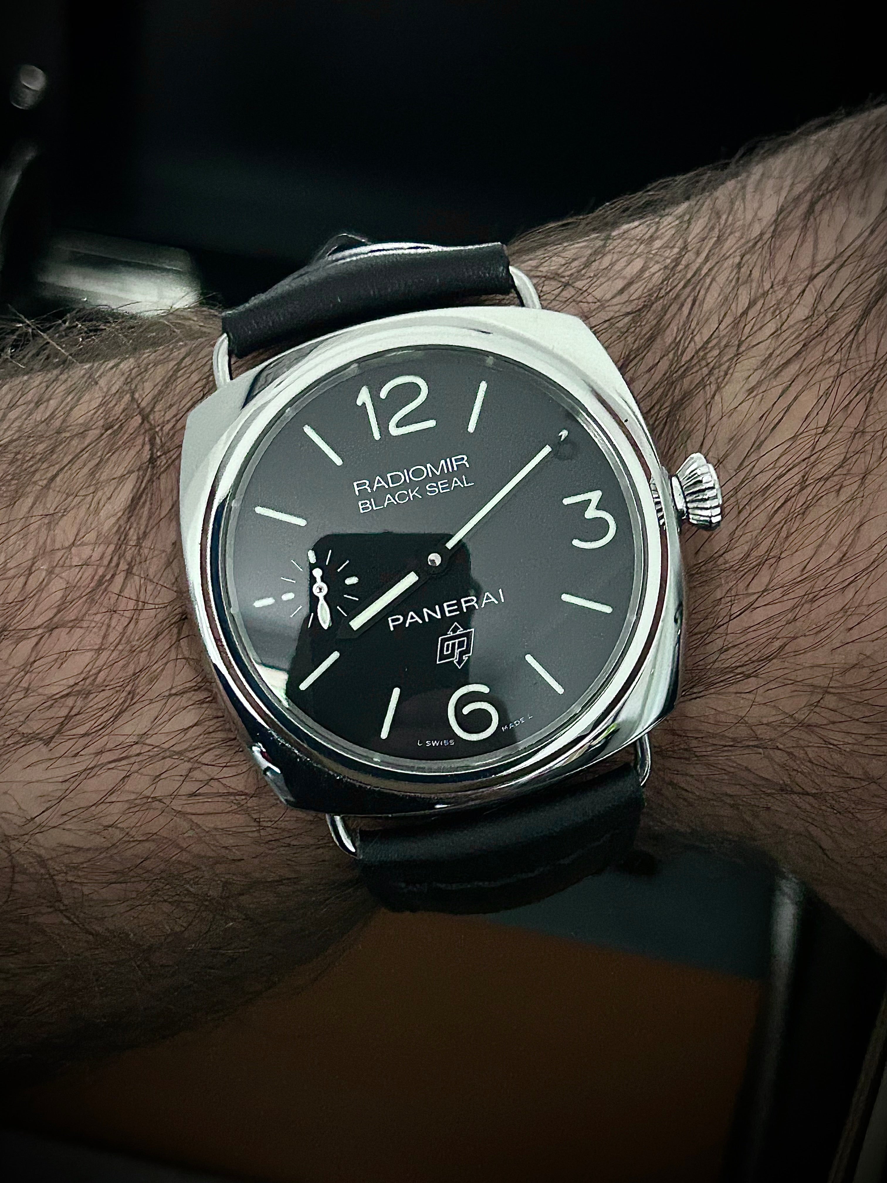 2014 PANERAI RADIOMIR BLACK SEAL LOGO, PAM00380, FULL SET, INC GST