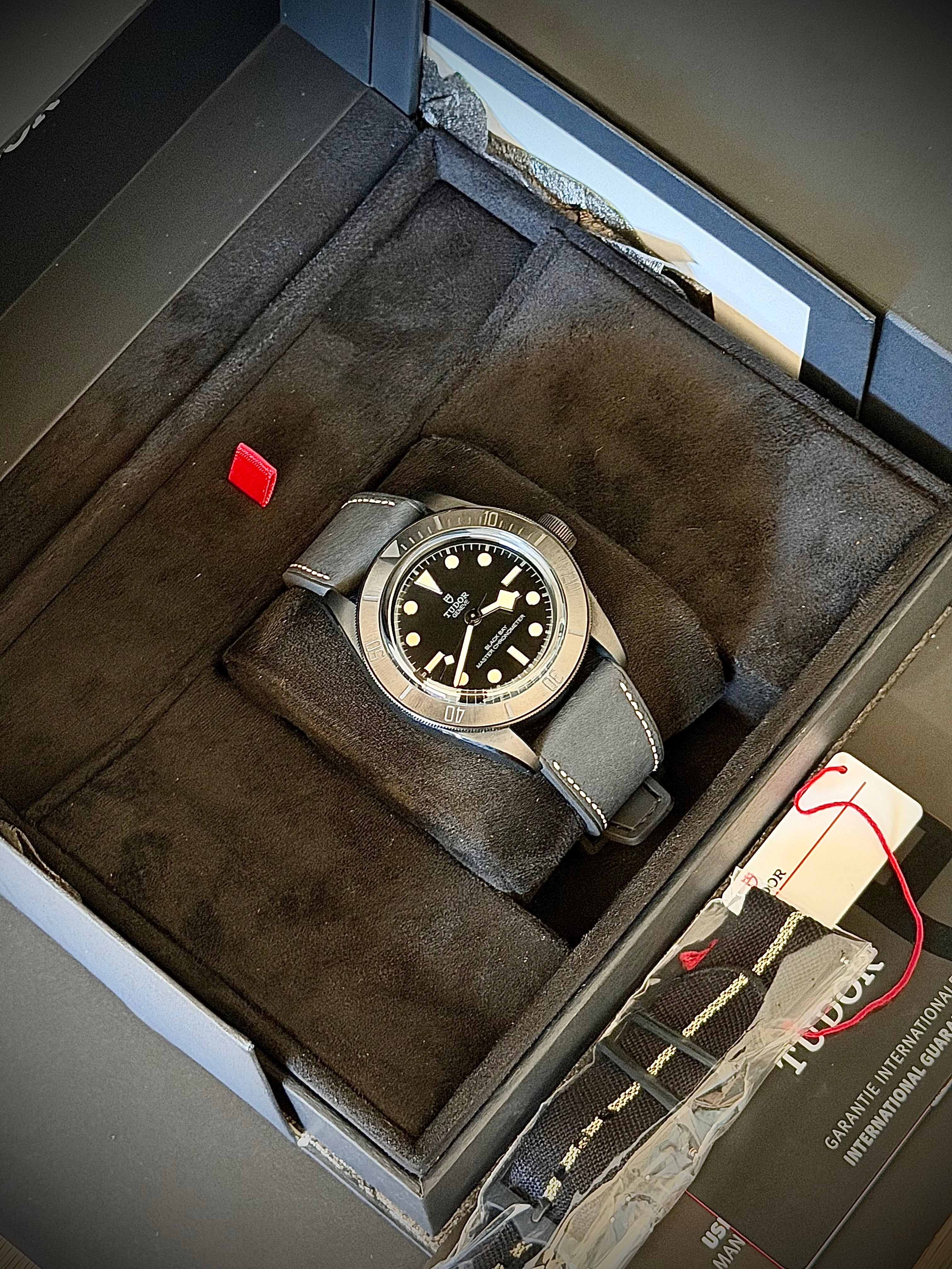 2025 TUDOR BLACK BAY CERAMIC, BRAND NEW, M79210CNU, FULL SET, INC GST