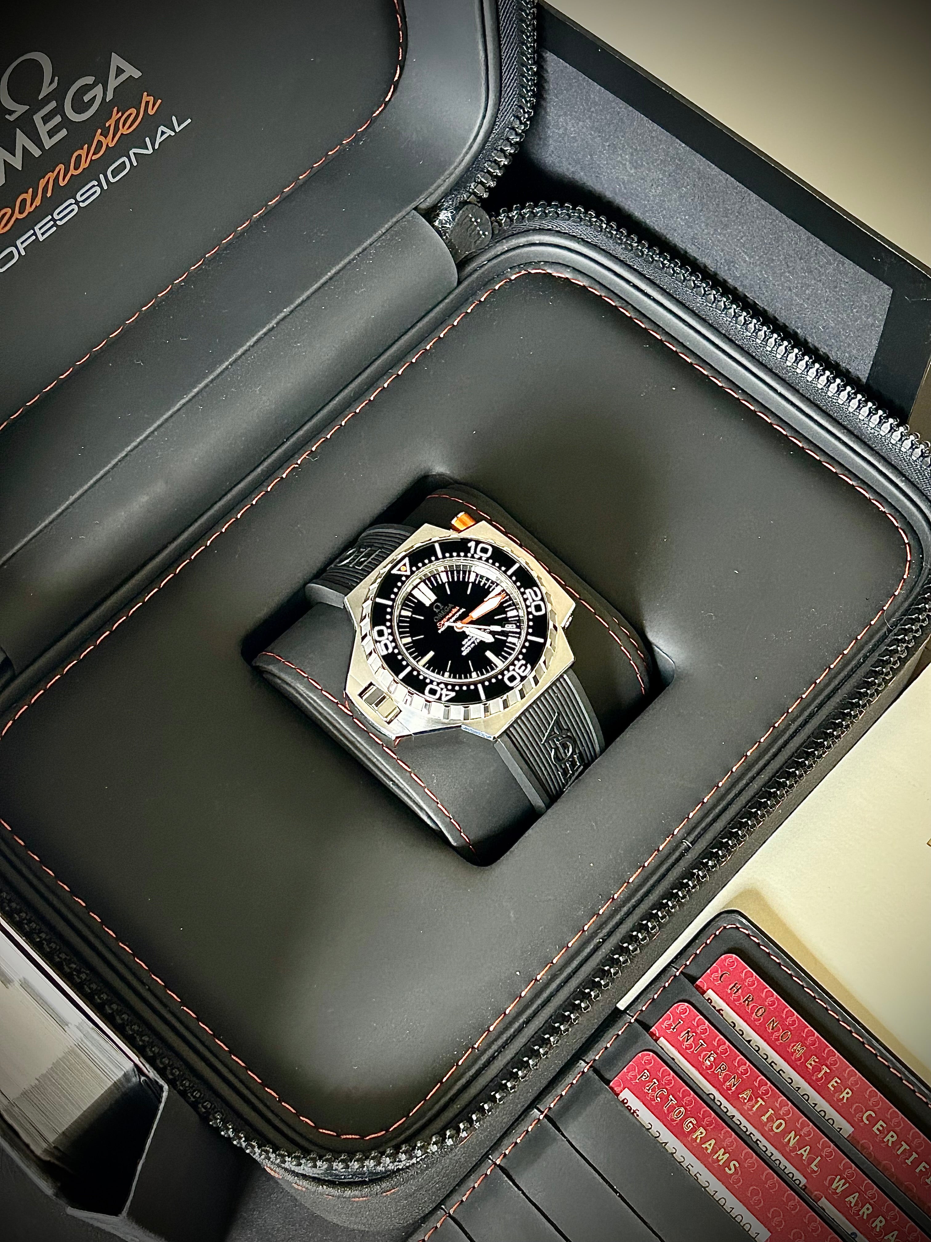 2022 OMEGA SEAMASTER PLOPROF 1200M, FULL SET, INC GST
