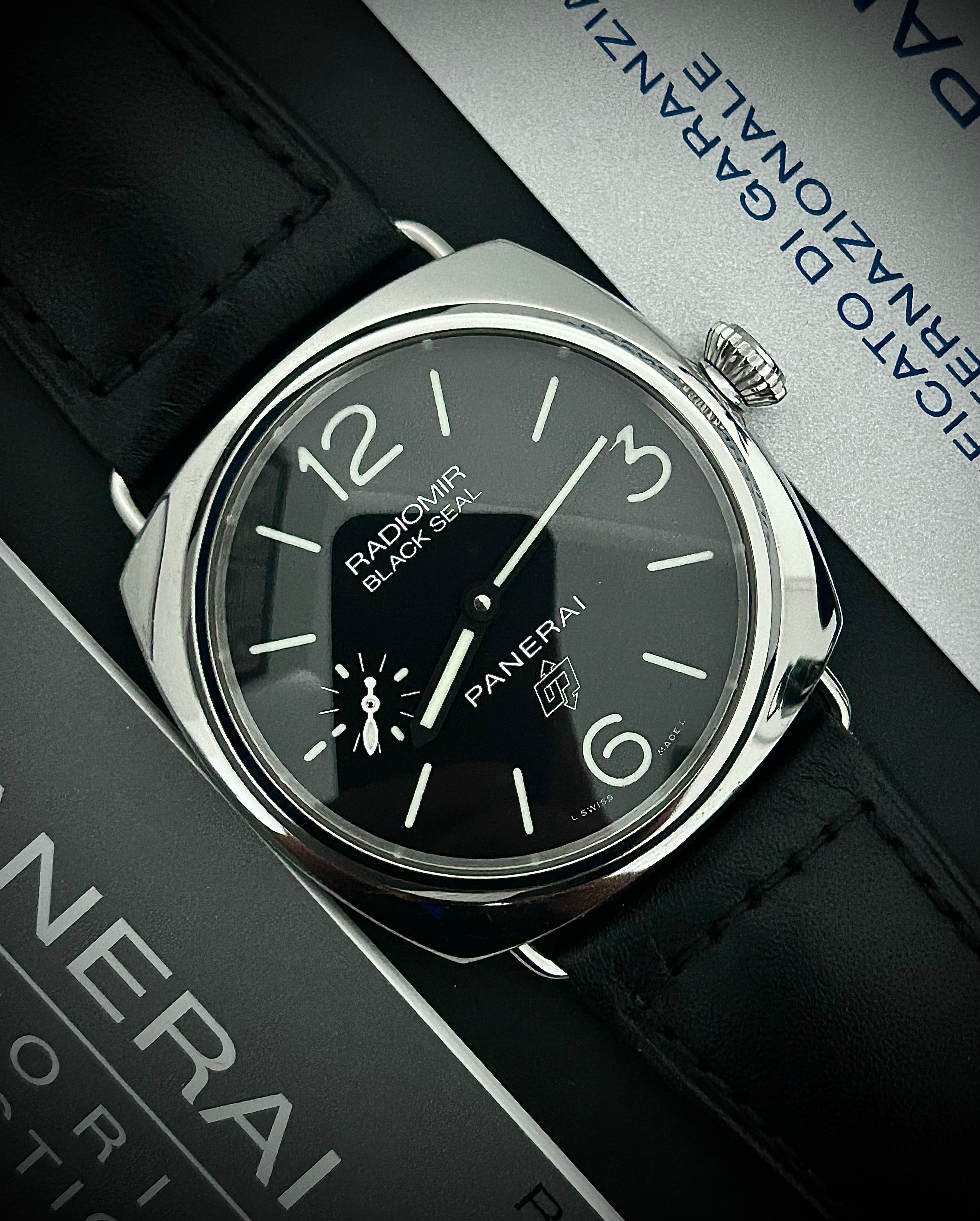 2014 PANERAI RADIOMIR BLACK SEAL LOGO, PAM00380, FULL SET, INC GST