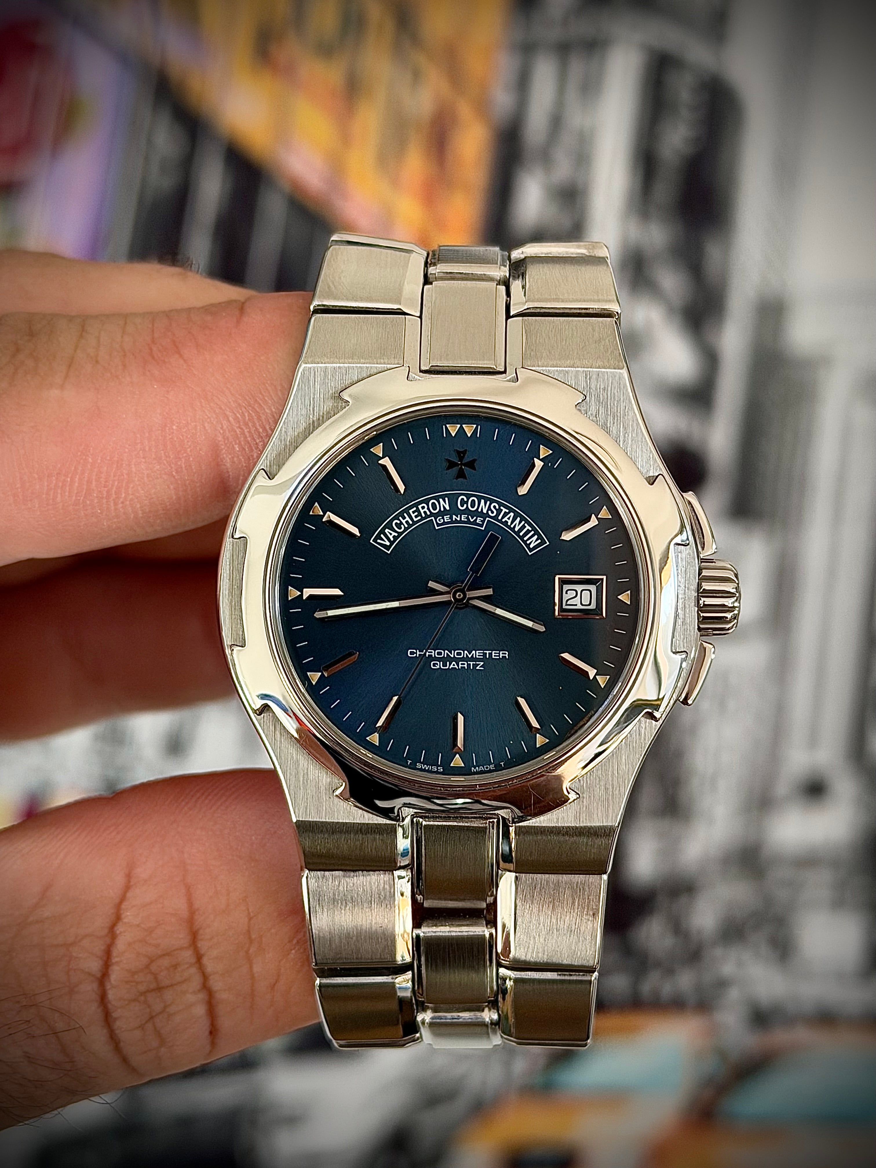 VACHERON CONSTANTIN OVERSEAS QUARTZ, 72040/423A, WATCH ONLY, INC GST