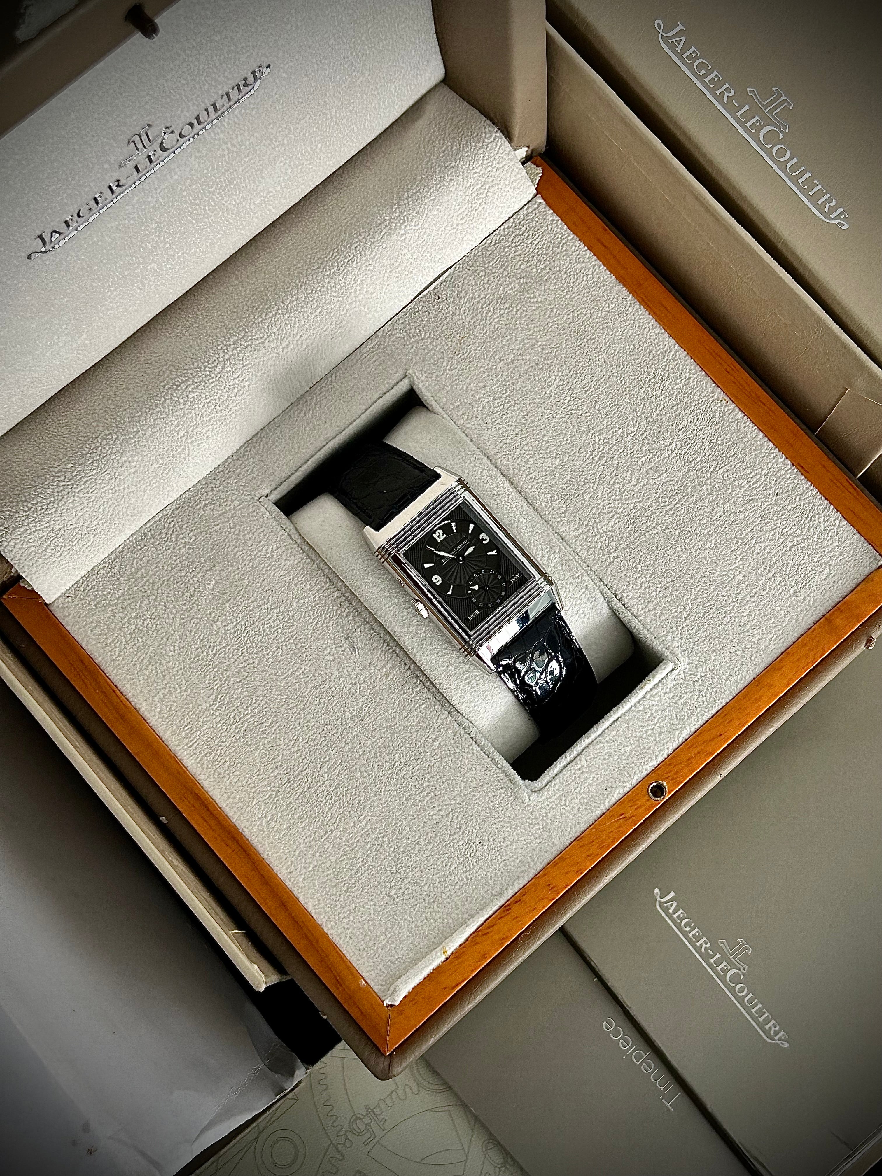 2012 JAEGER-LECOULTRE REVERSO DUO FACE, DAY & NIGHT, 270.8.54, FULL SET, INC GST