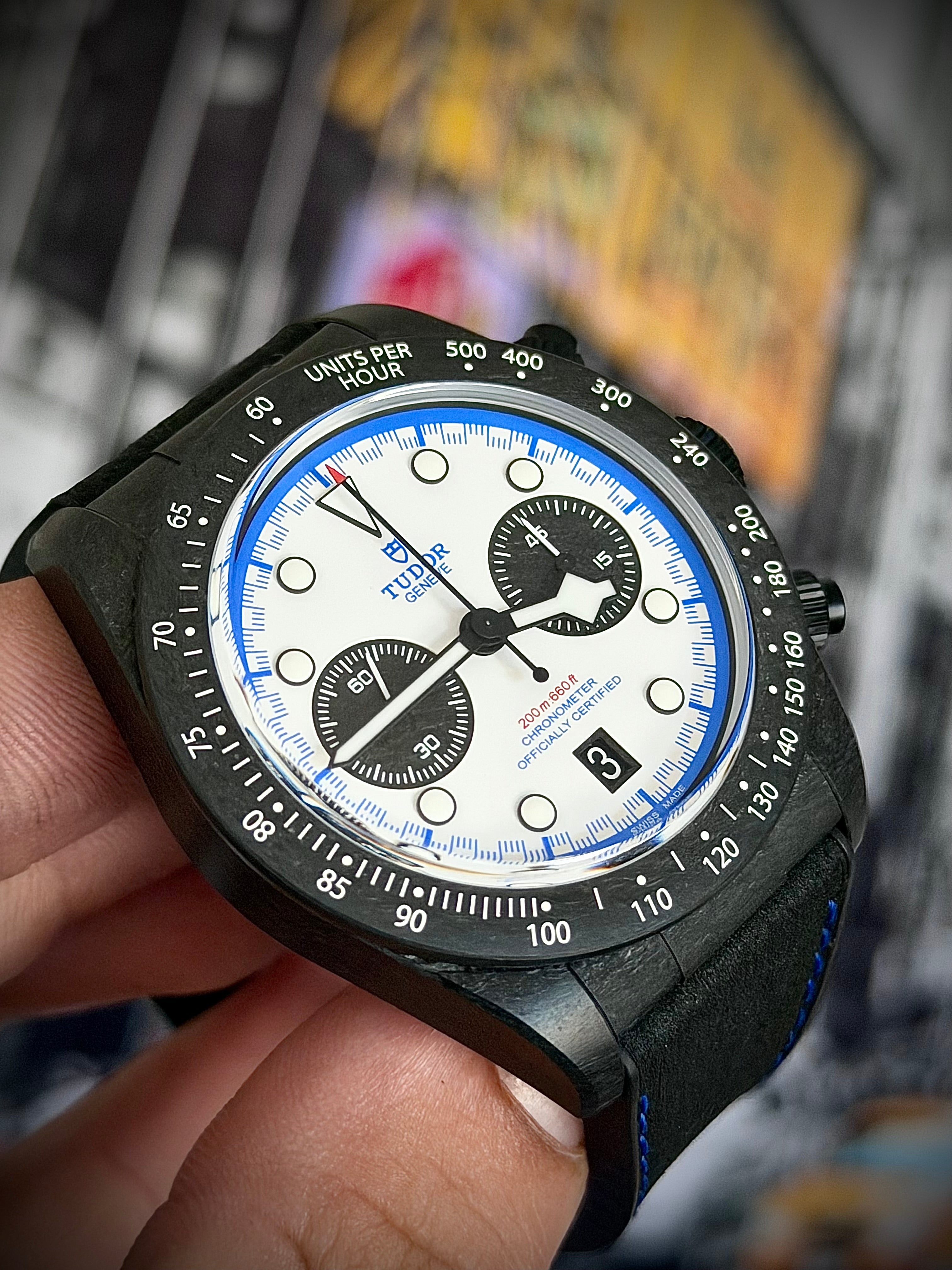 2025 TUDOR BLACK BAY CHRONOGRAPH CARBON 25, FULL SET, INC GST