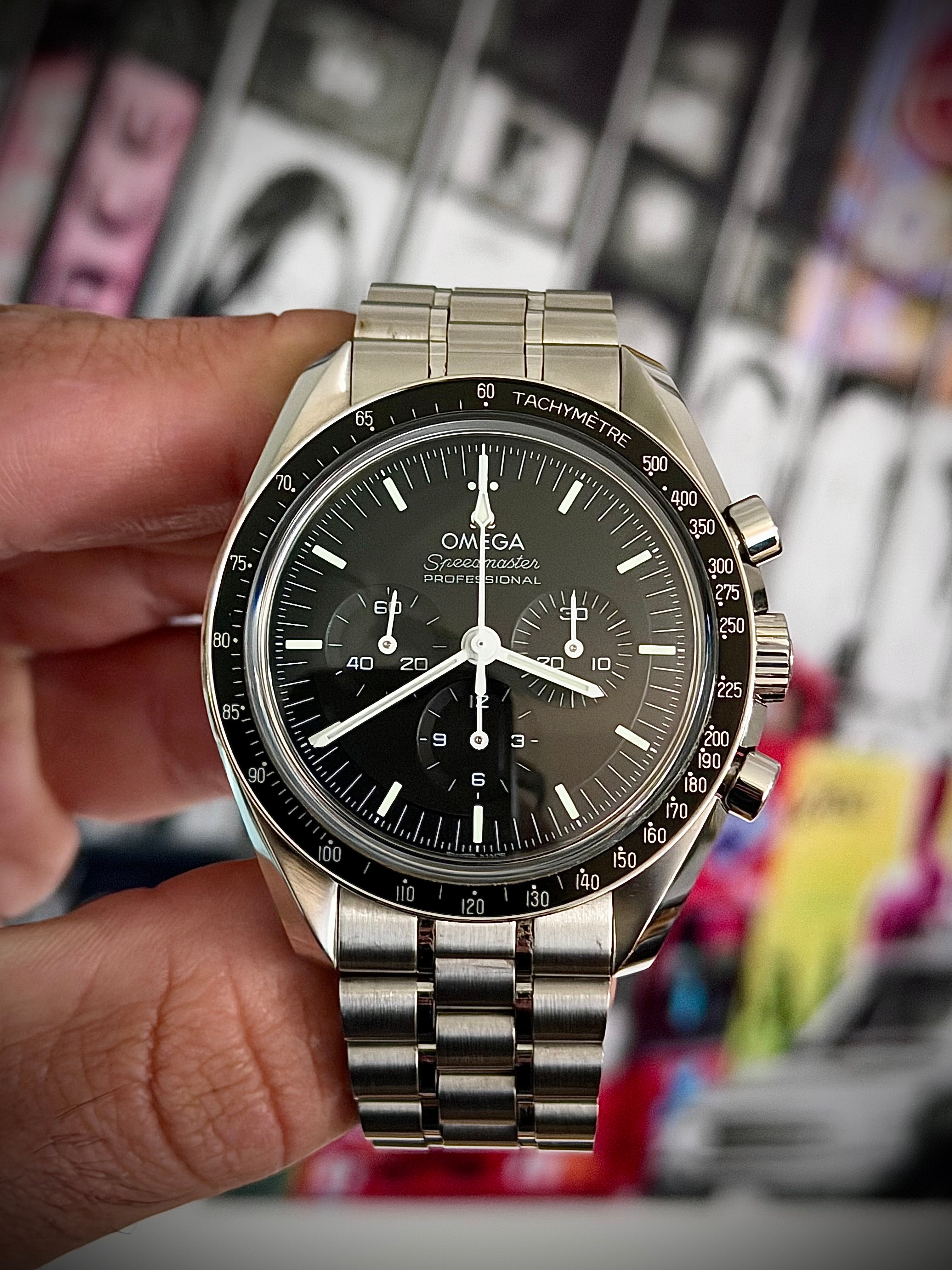 2021 OMEGA SPEEDMASTER MOONWATCH PROFESSIONAL, 310.30.42.50.01.002, FULL SET, INC GST