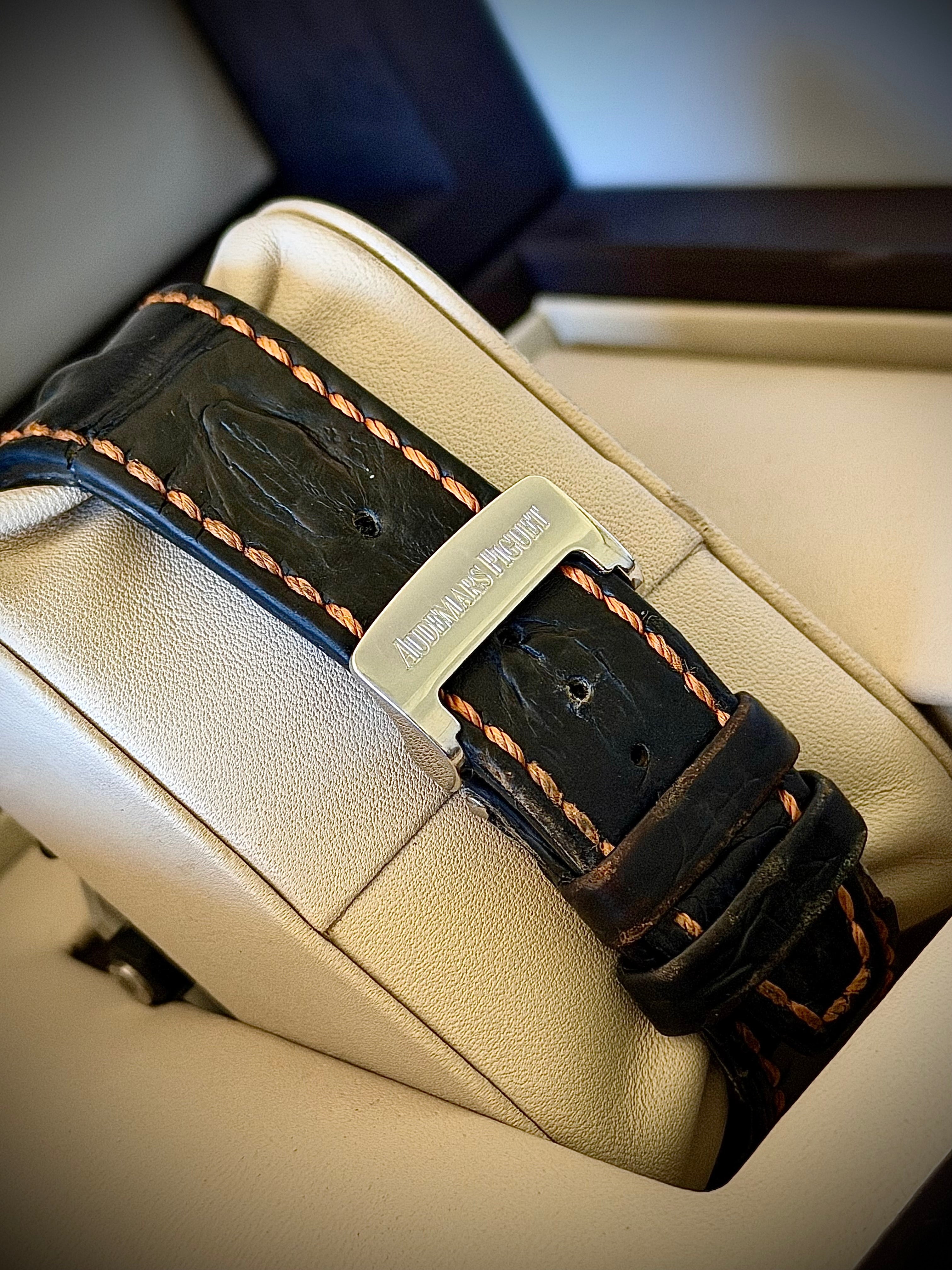 2010 AUDEMARS PIGUET ROYAL OAK OFFSHORE “VOLCANO”, 26170ST.OO.D101CR.01, FULL SET, INC GST