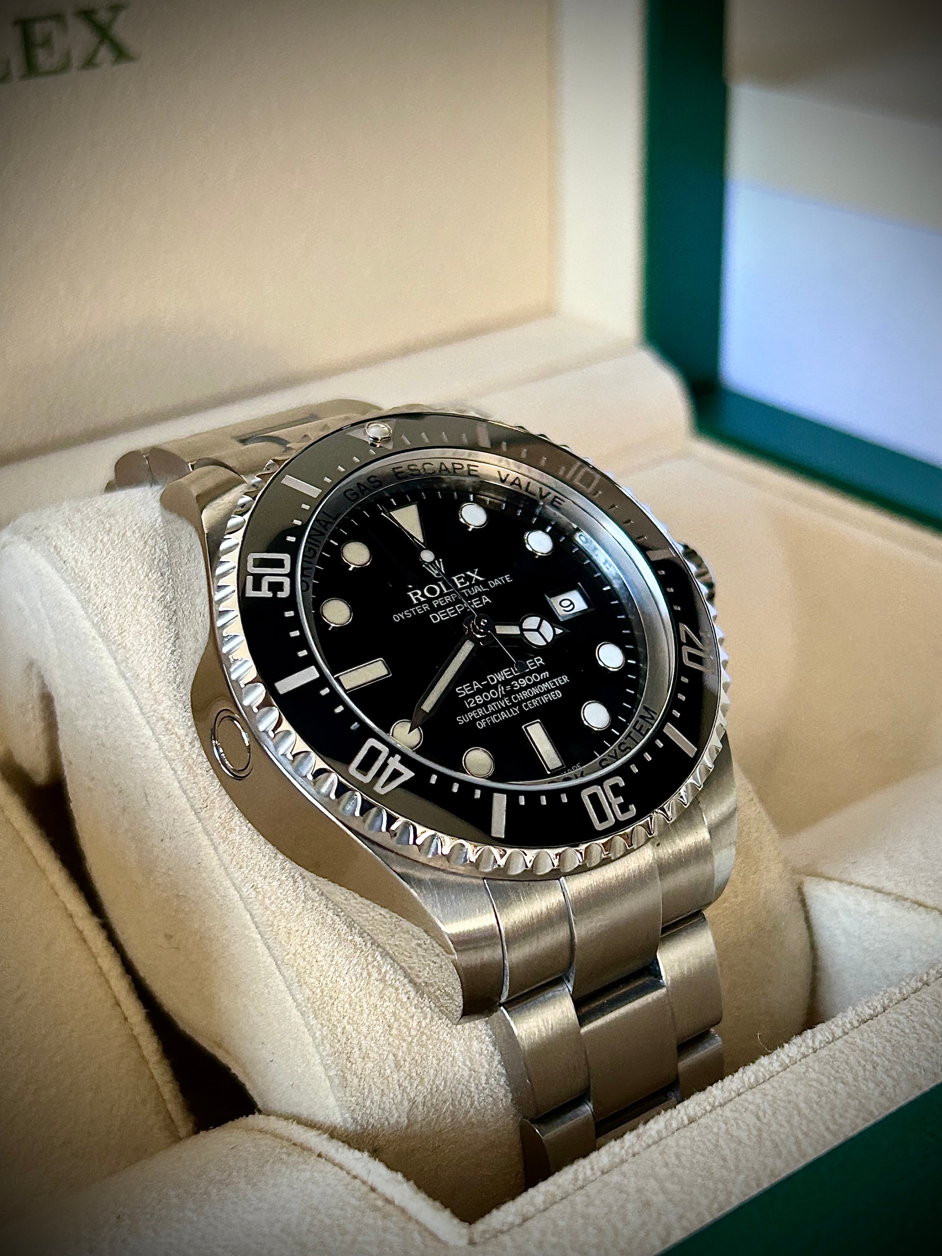 2008 ROLEX DEEPSEA SEA-DWELLER 44MM, SERVICED, 116660, BOX AND PAPERS, INC GST