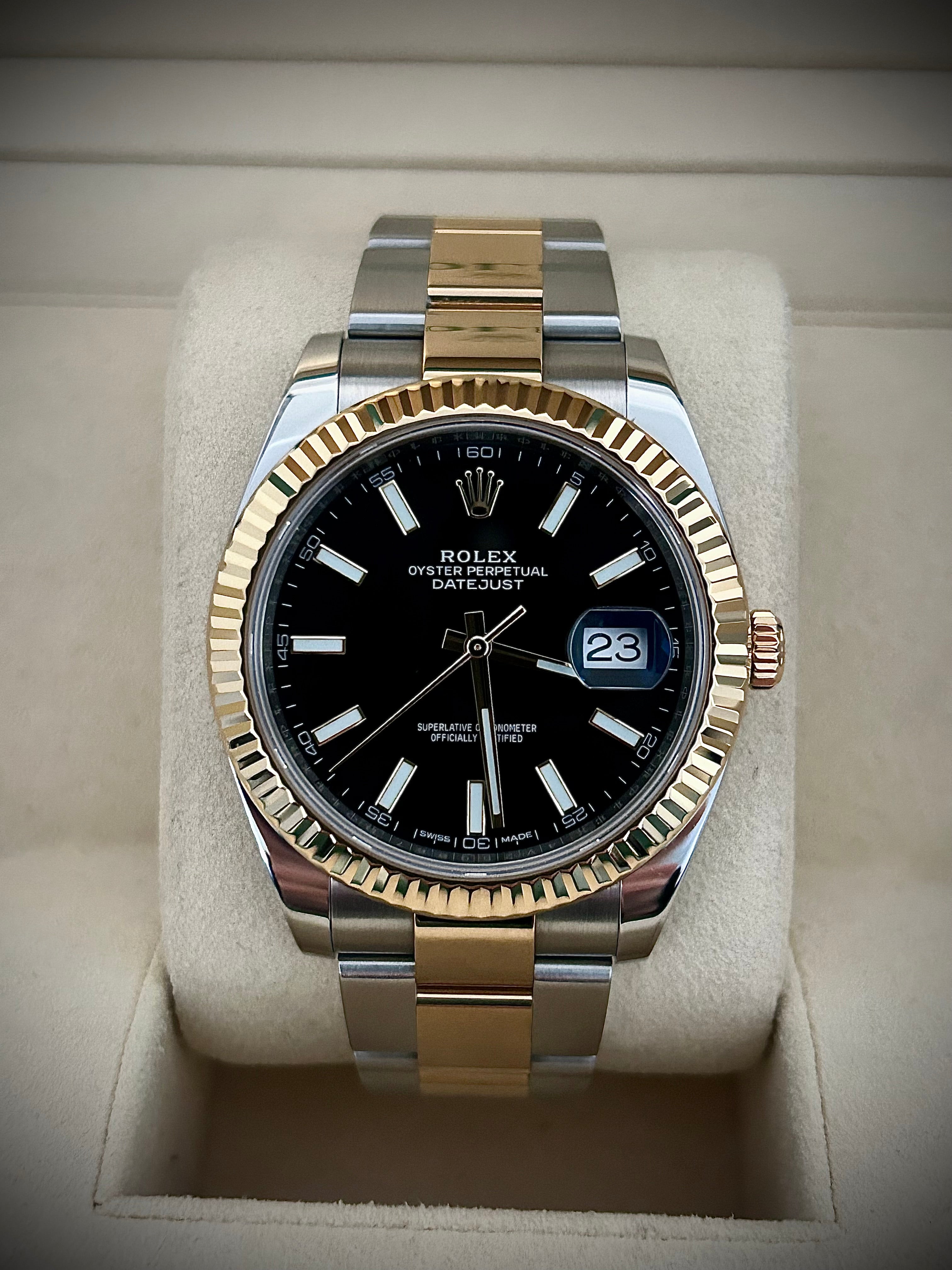 2019 ROLEX DATEJUST 41, 126333, FULL SET, INC GST