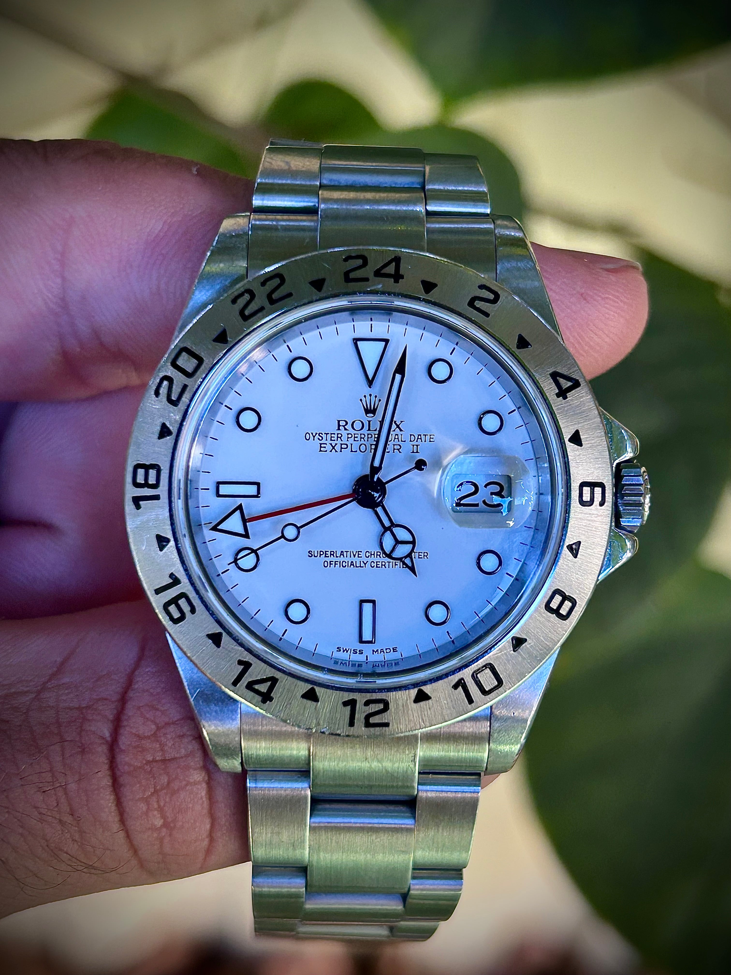 2007 rolex explorer ii best sale