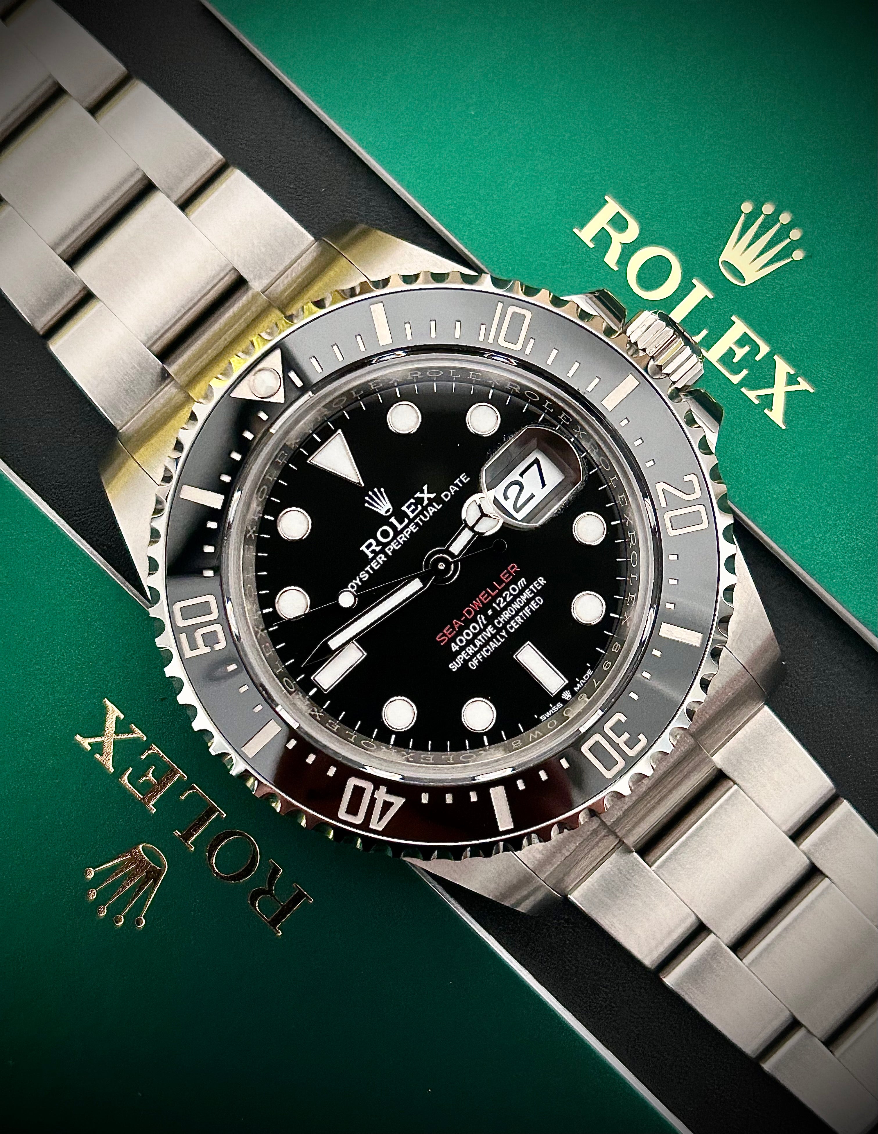 2023 ROLEX SEA DWELLER, 126600, FULL SET, INC GST