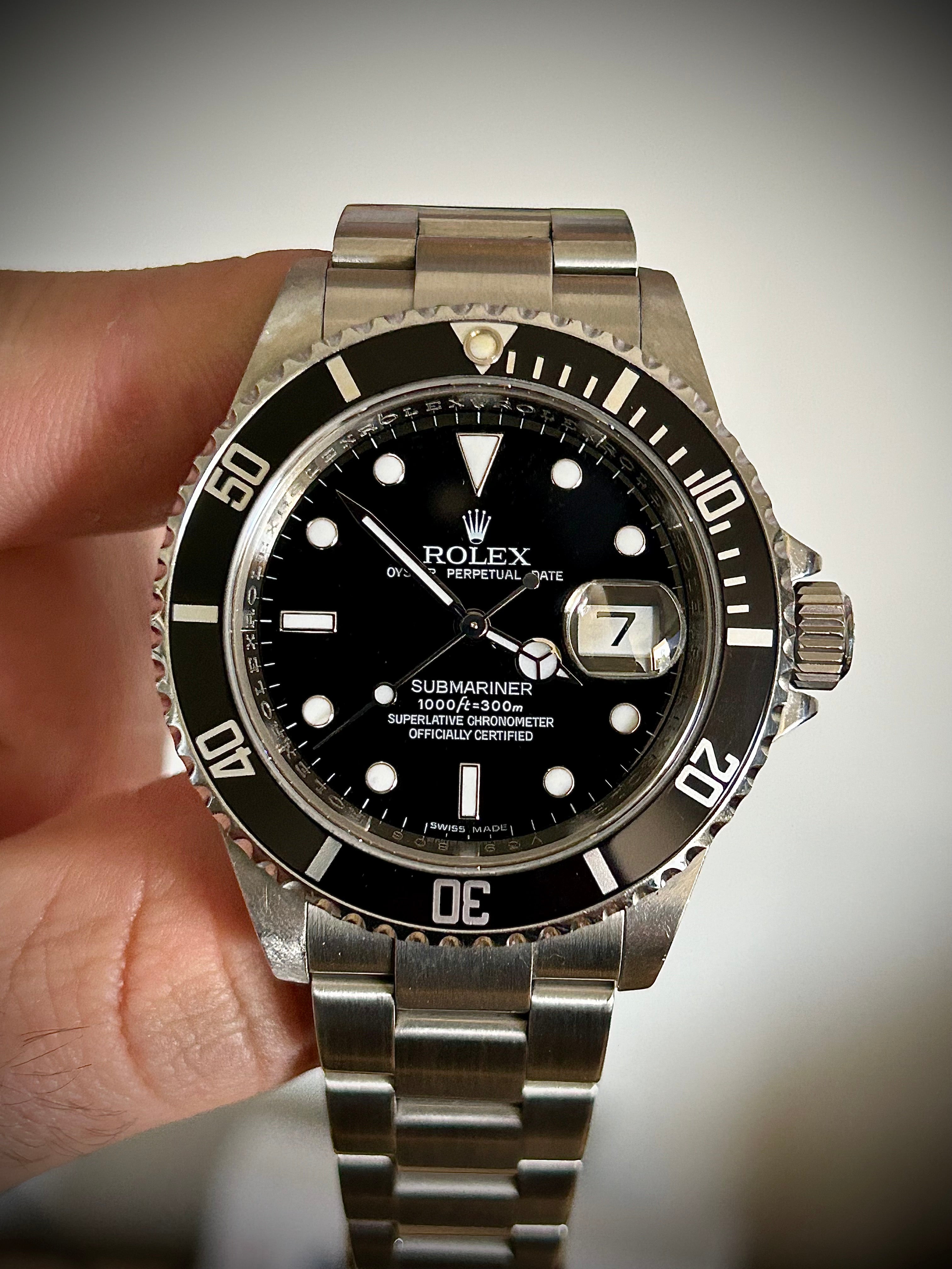 2009 ROLEX SUBMARINER DATE, 16610, FULL SET, INC GST