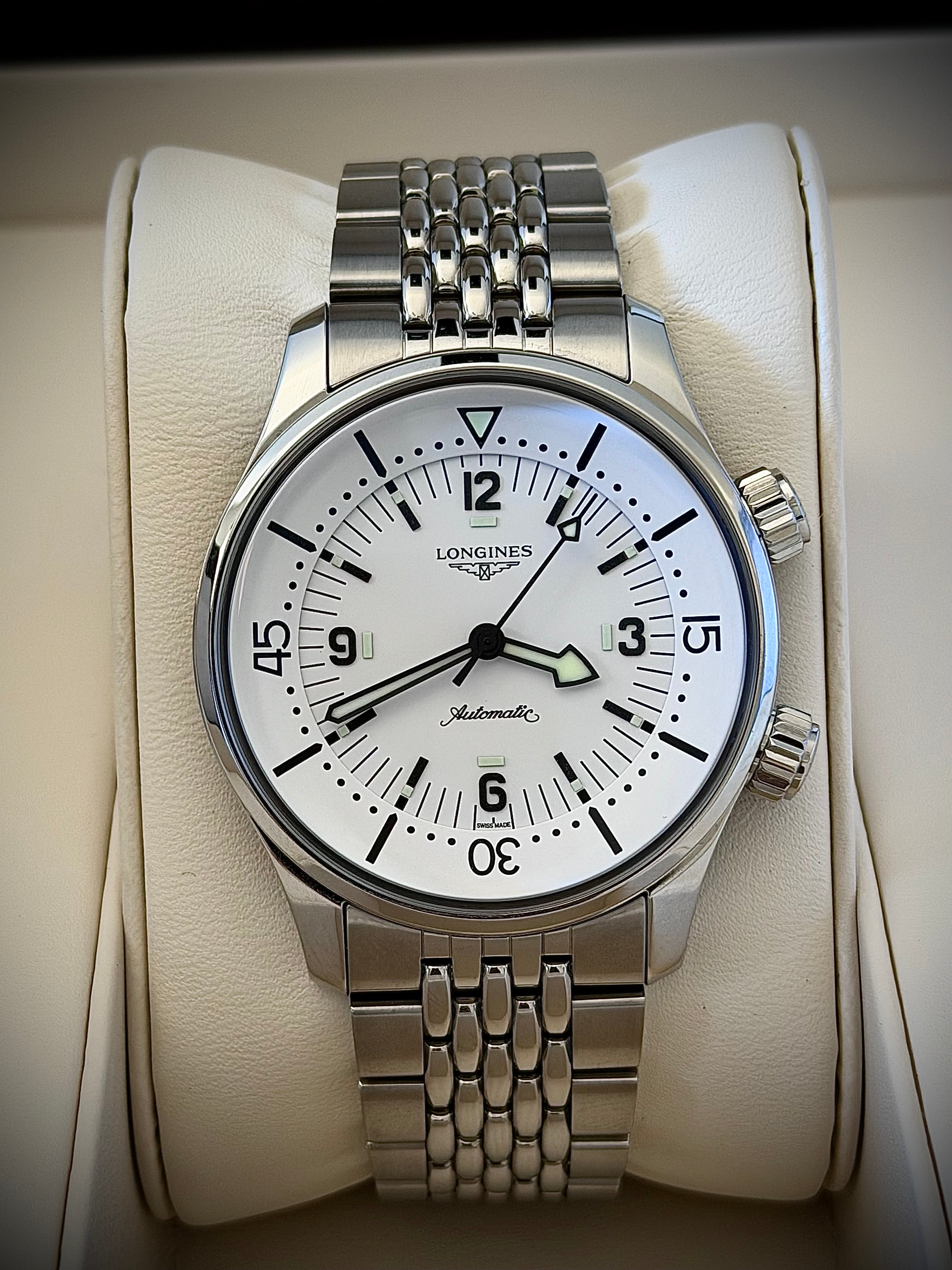2025 LONGINES LEGEND DIVER, FULL SET, INC GST
