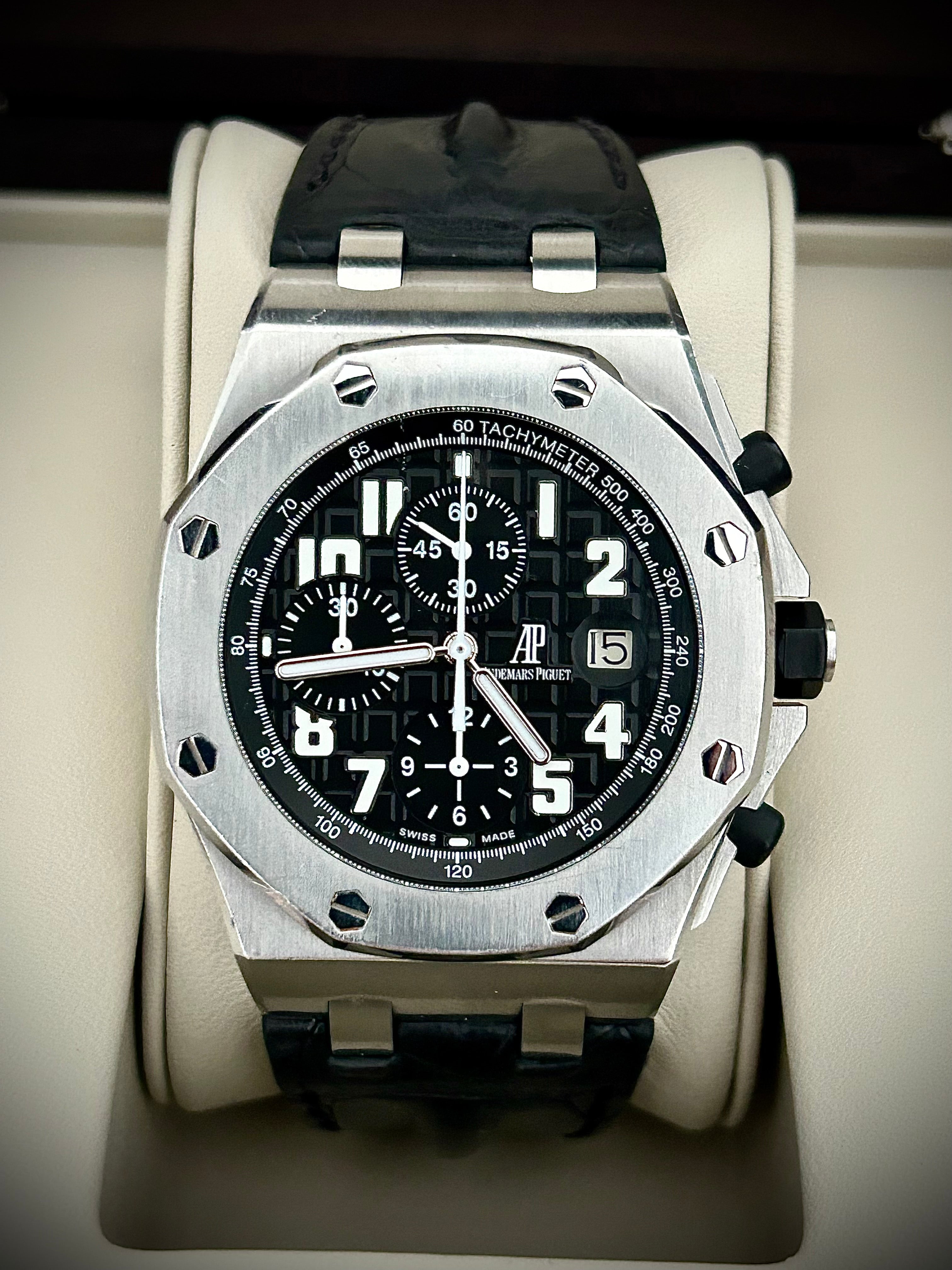 2013 AUDEMARS PIGUET ROYAL OAK OFFSHORE CHRONOGRAPH, FULL SET, INC GST