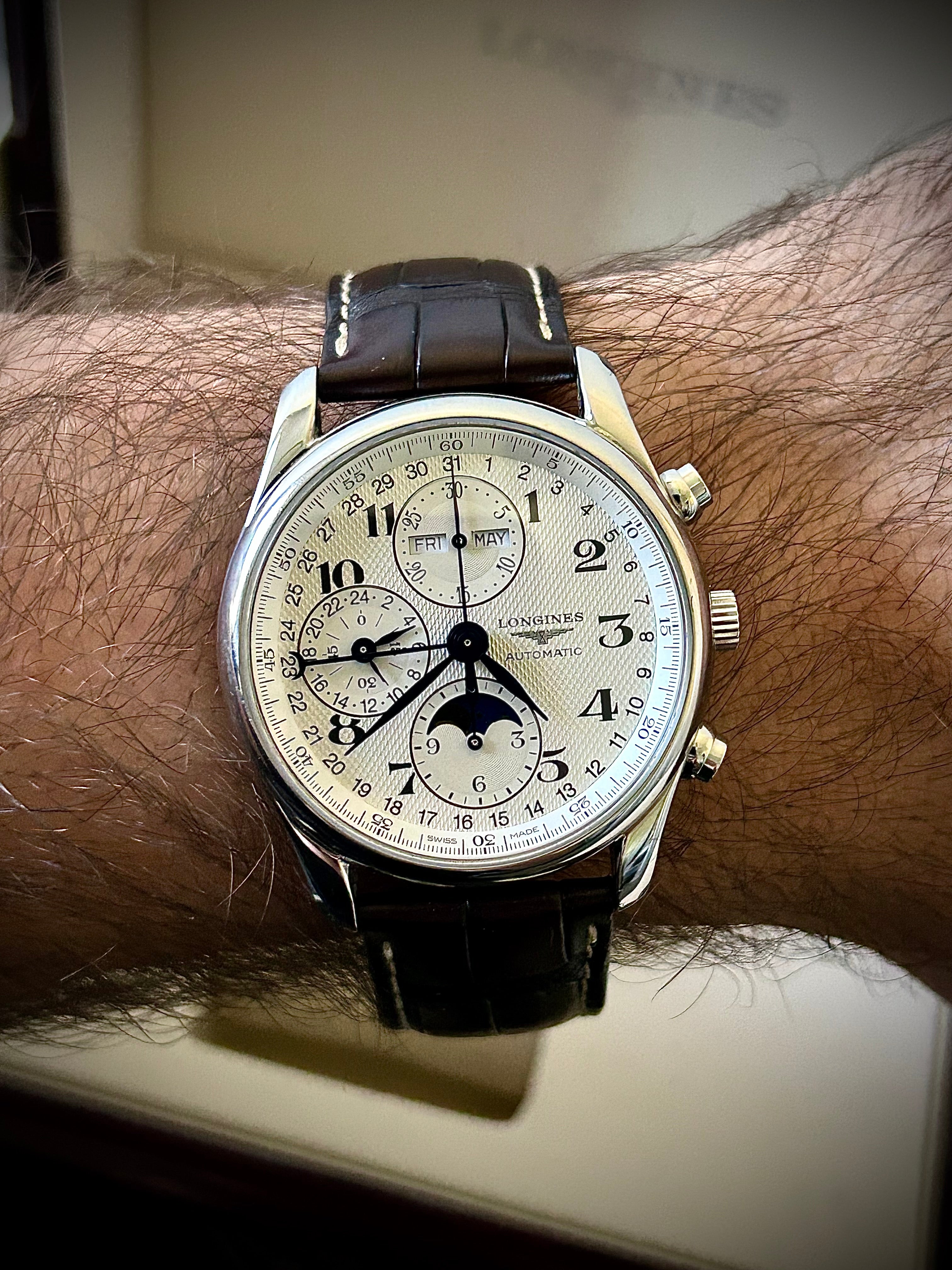 2020 LONGINES MASTER COLLECTION MOONPHASE, FULL SET, INC GST