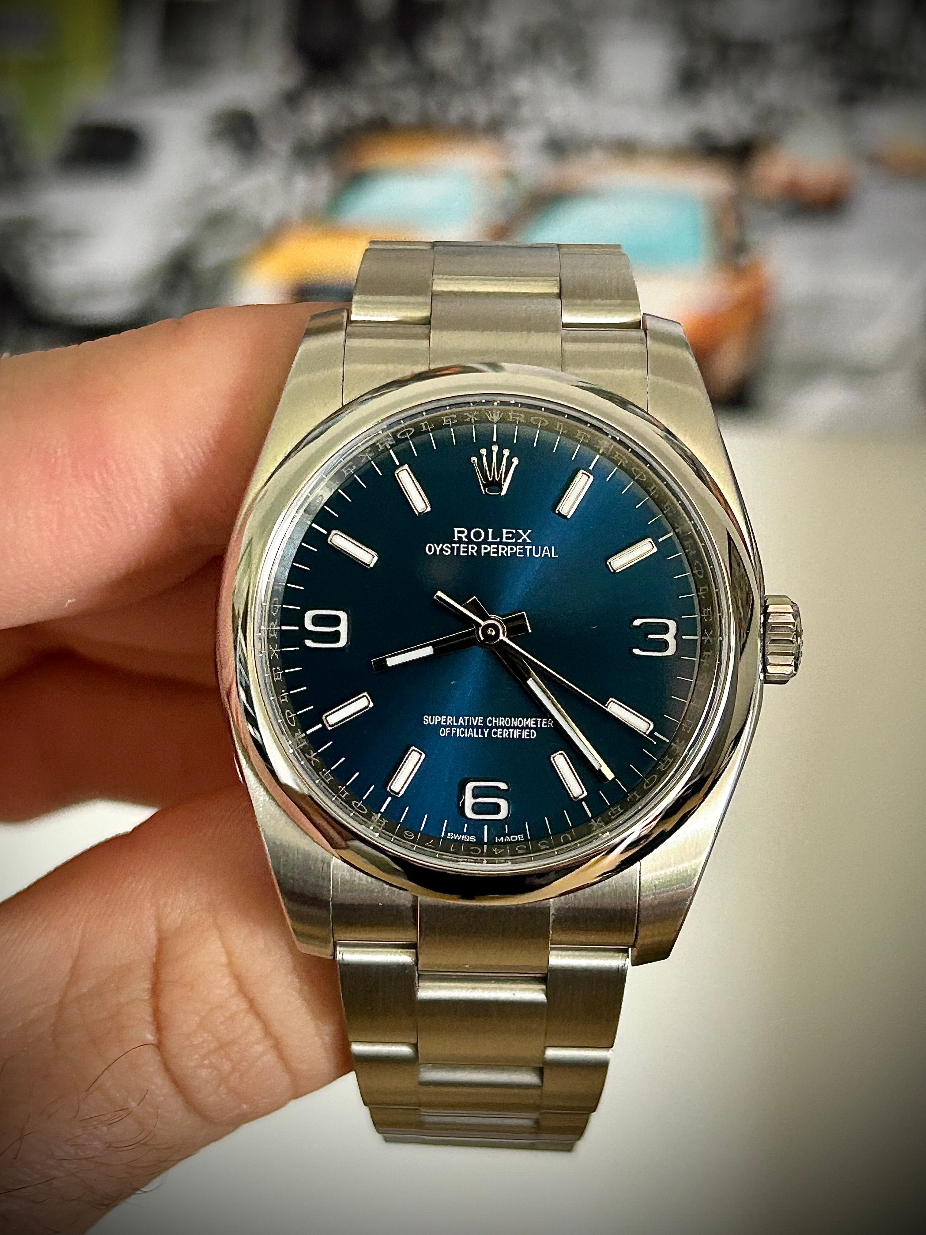 2019 ROLEX OYSTER PERPETUAL 36, FULL SET, INC GST