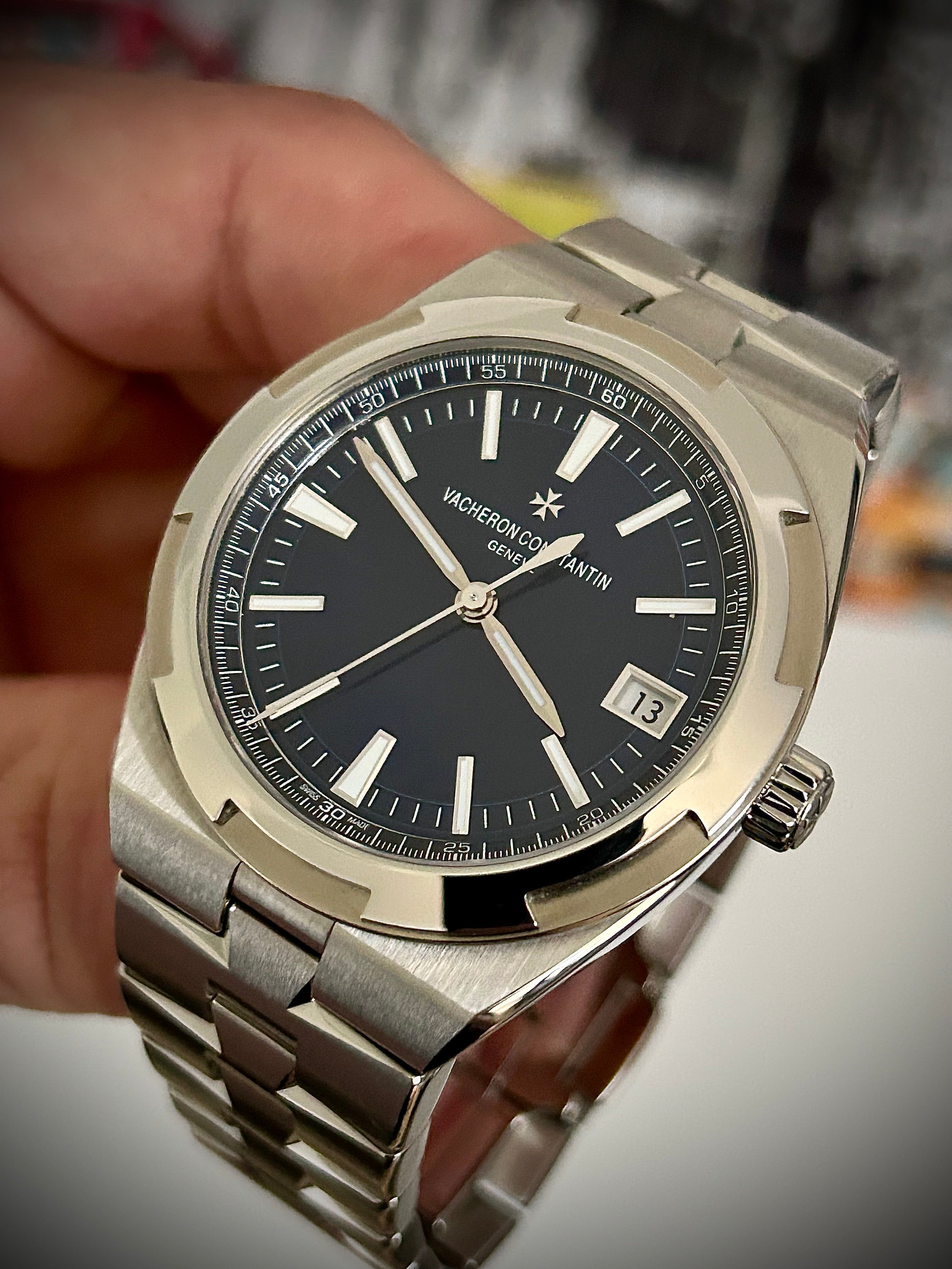 2021 VACHERON CONSTANTIN OVERSEAS, BLUE DIAL, 4500V/110A-B128, FULL SET, INC GST
