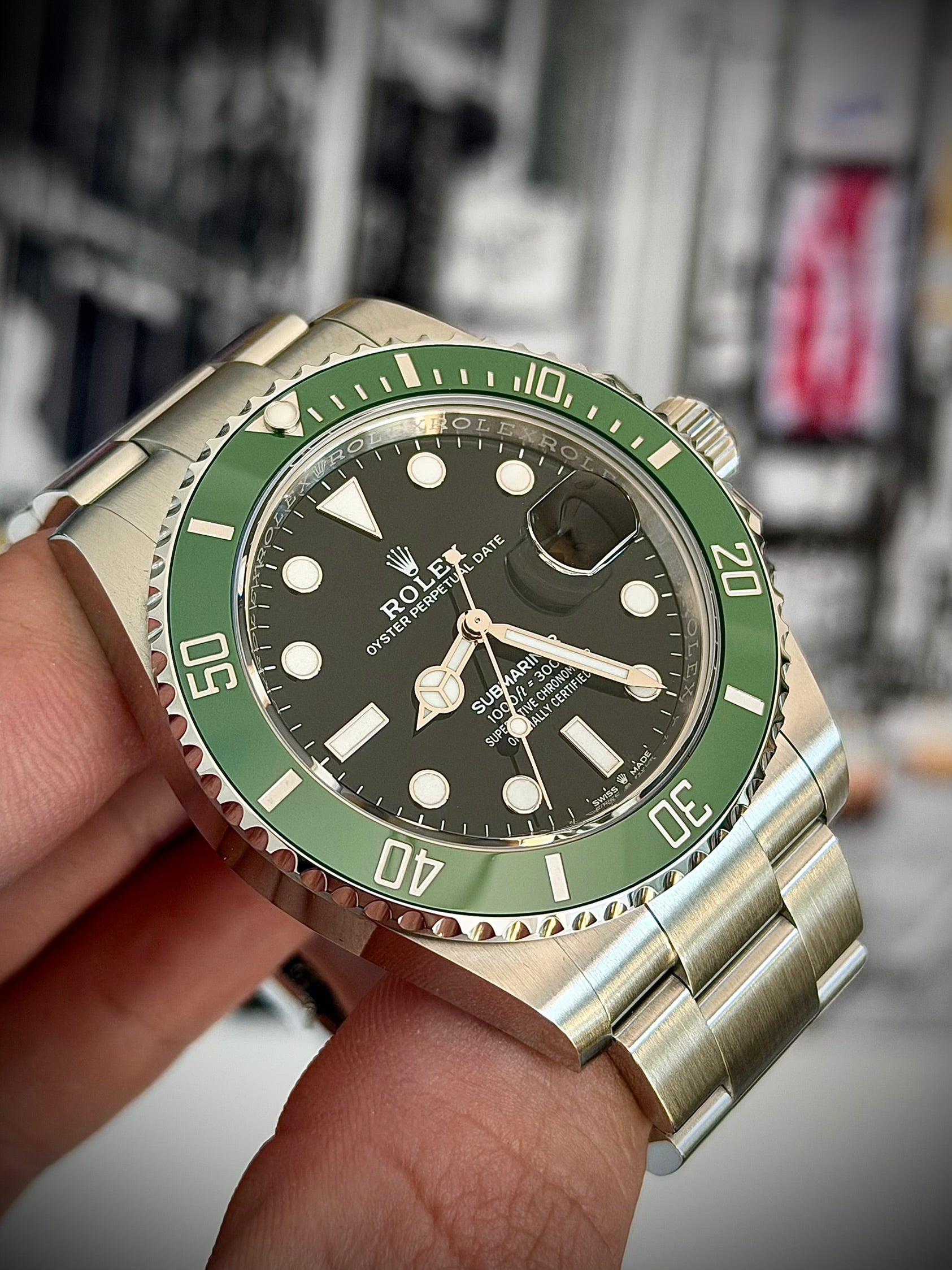 2025 ROLEX SUBMARINER DATE, 126610LV, STARBUCKS, FULL SET, INC GST